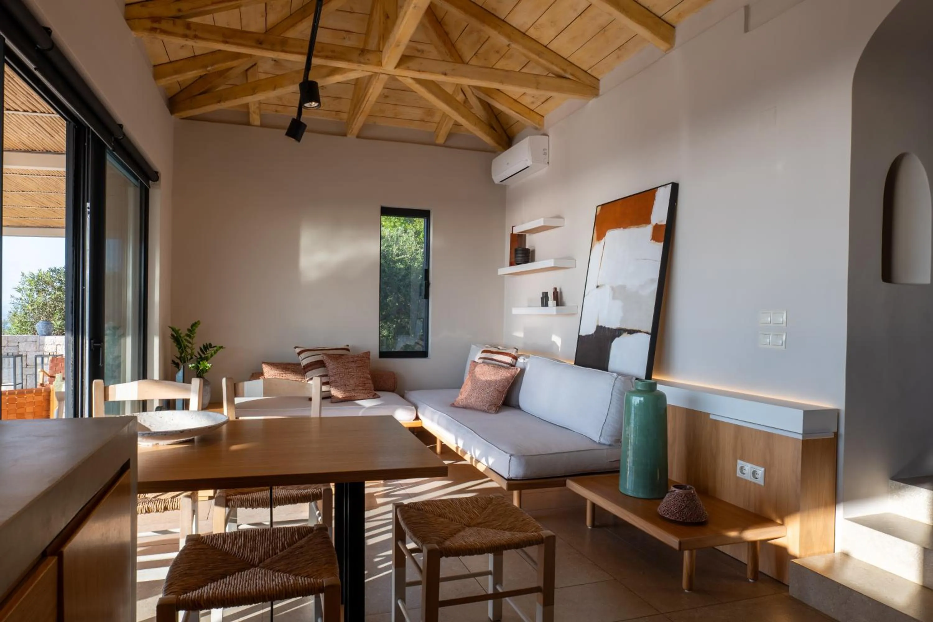 Living room in Artblue Villas