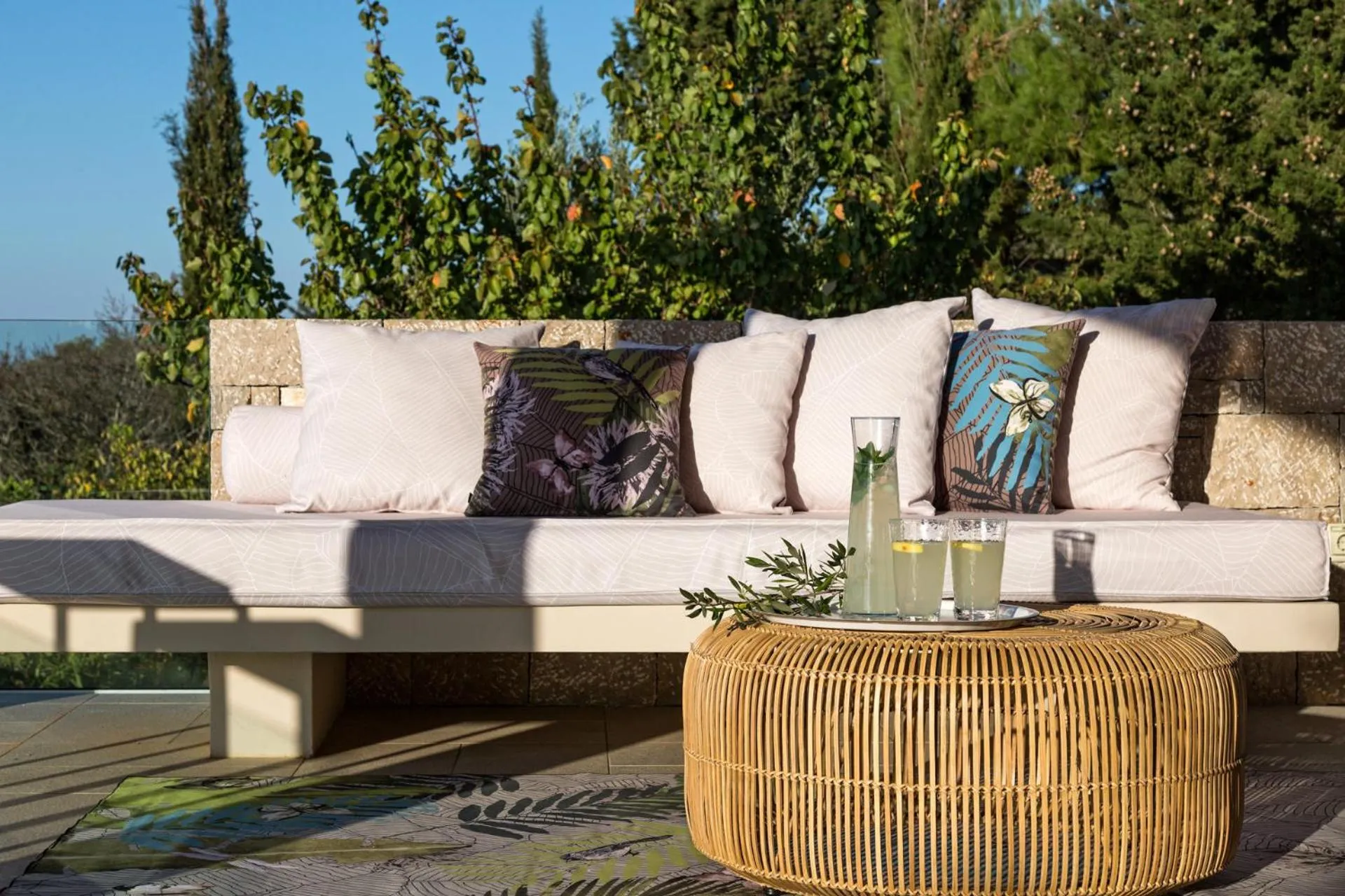 Patio in Artblue Villas