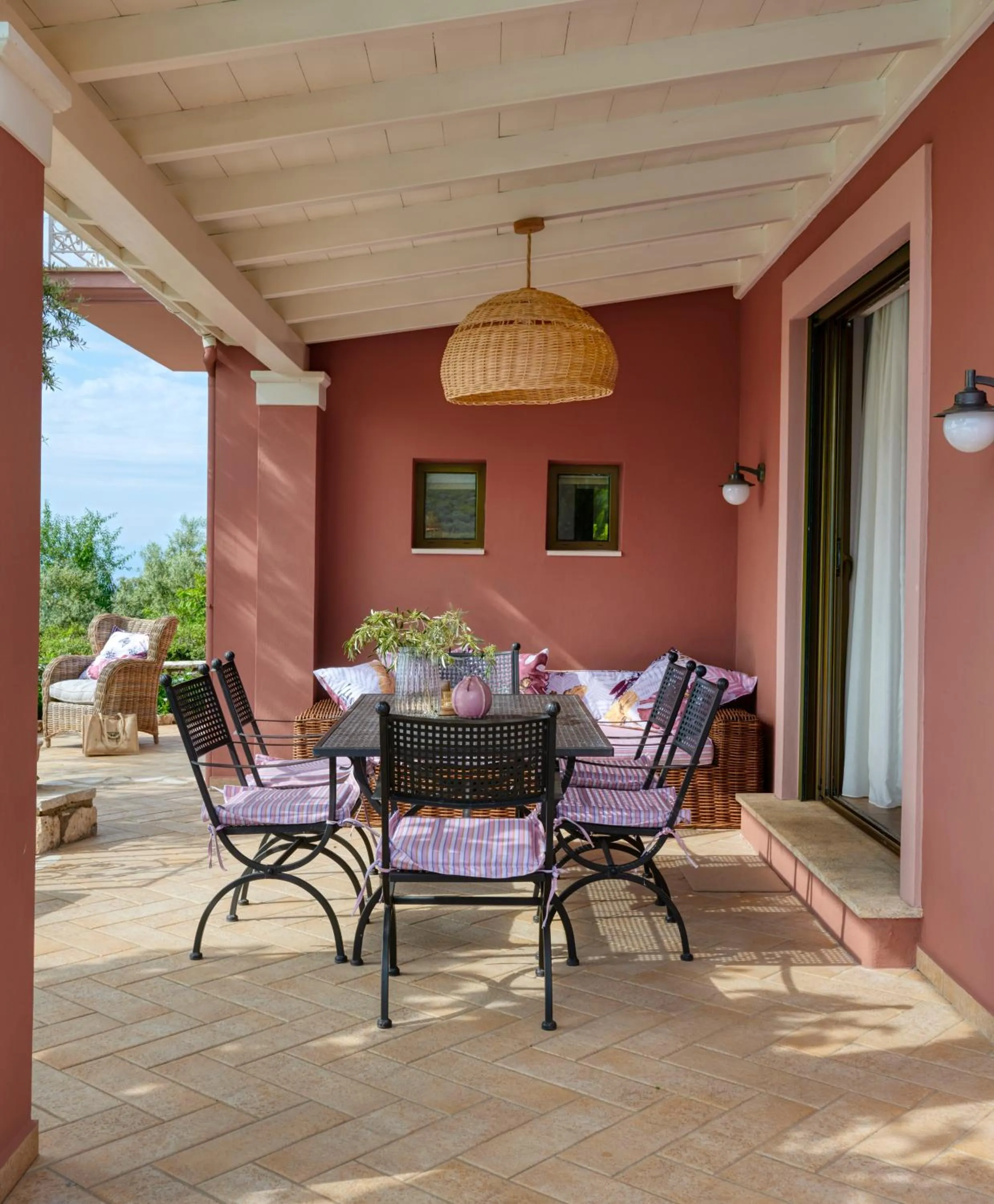 Patio in Artblue Villas