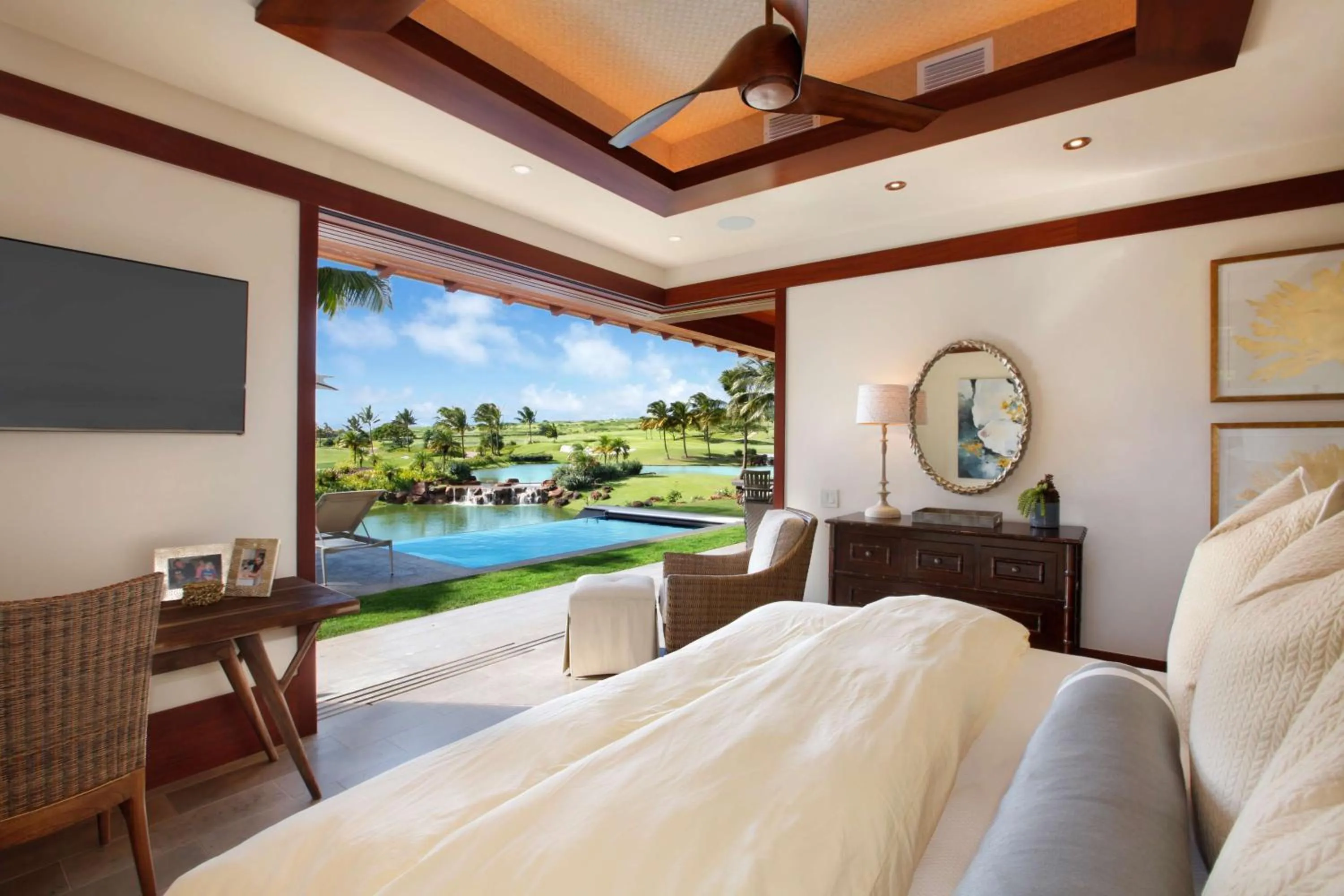 Photo of the whole room in The Lodge at Kukuiula - CoralTree Residence Collection