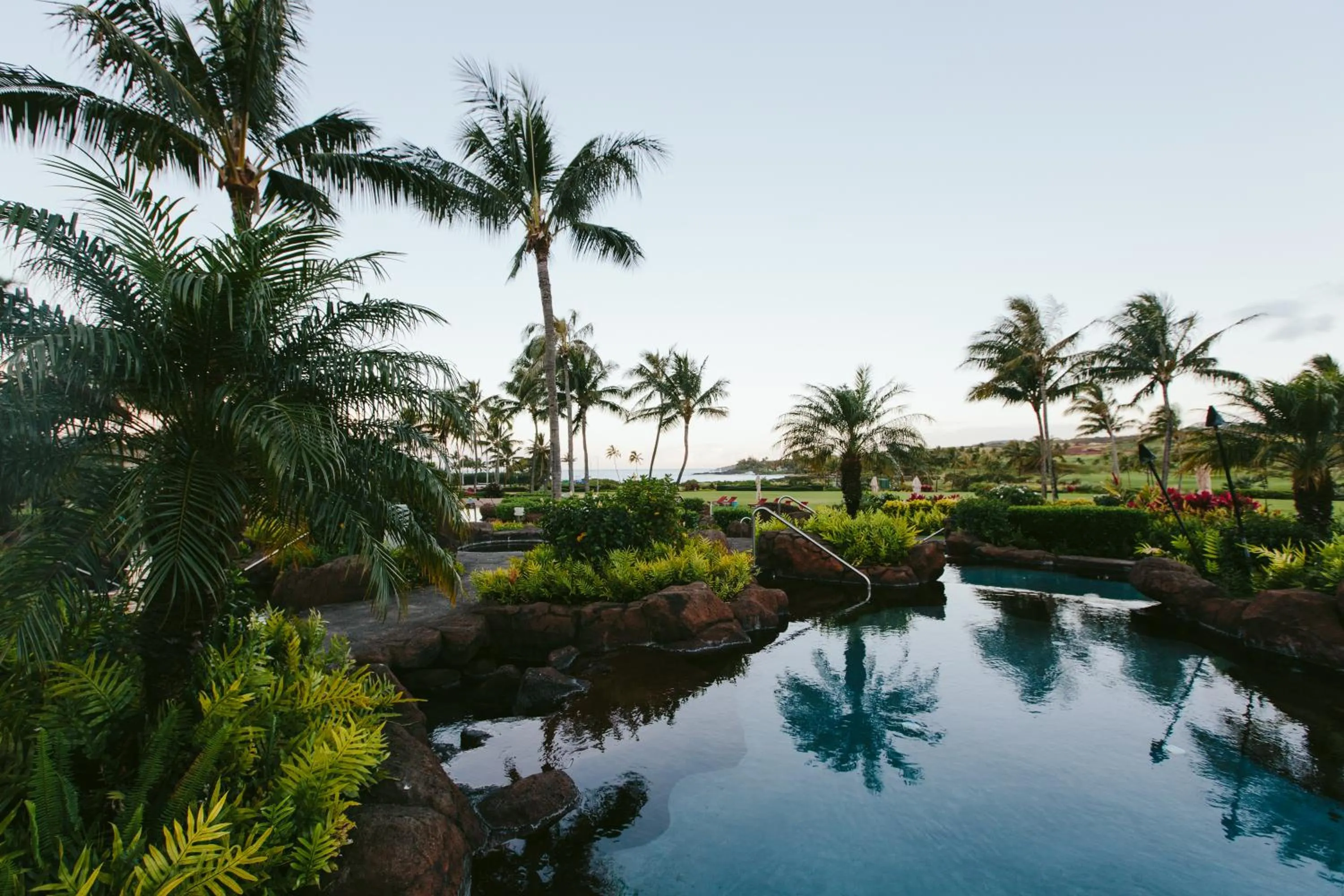 Swimming pool in The Lodge at Kukuiula - CoralTree Residence Collection