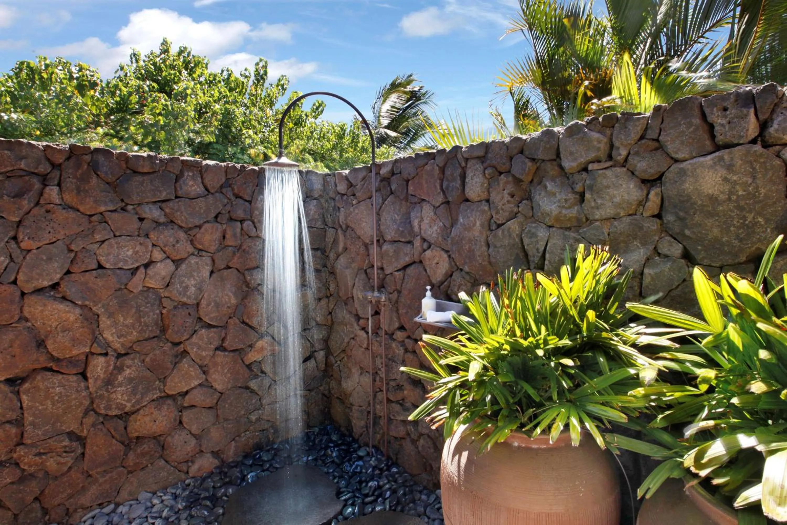 Bathroom in The Lodge at Kukuiula - CoralTree Residence Collection