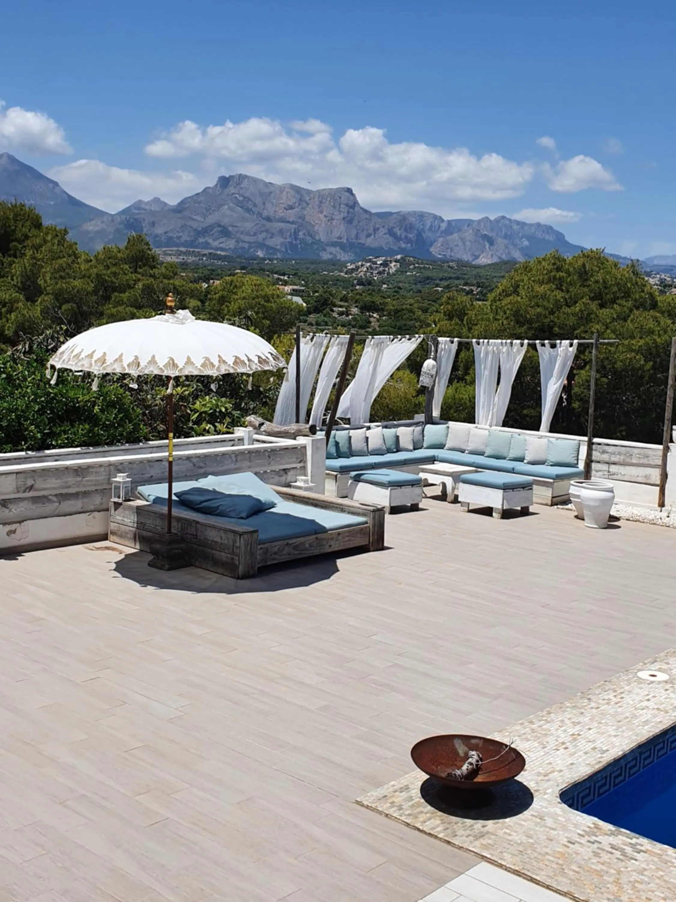 Swimming pool in elparaiso-altea Apartment "Sylvia" ADULTS ONLY Bed & Borrel