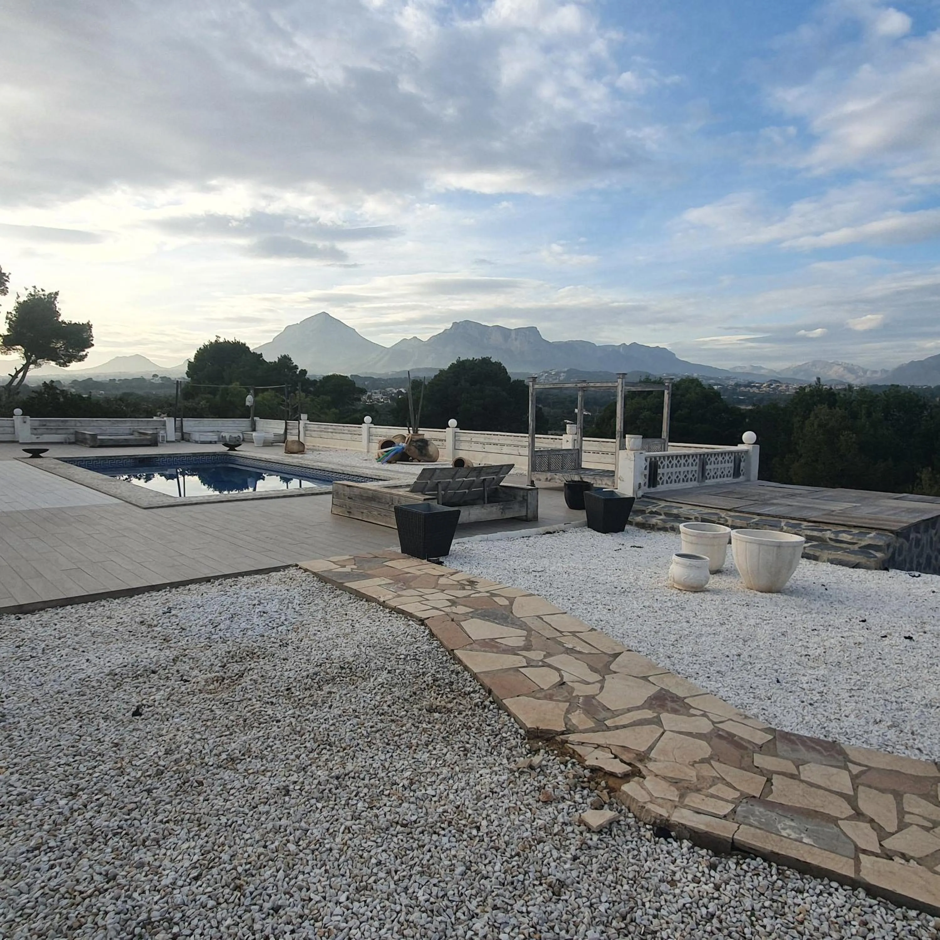 Natural landscape in elparaiso-altea Apartment "Sylvia" ADULTS ONLY Bed & Borrel