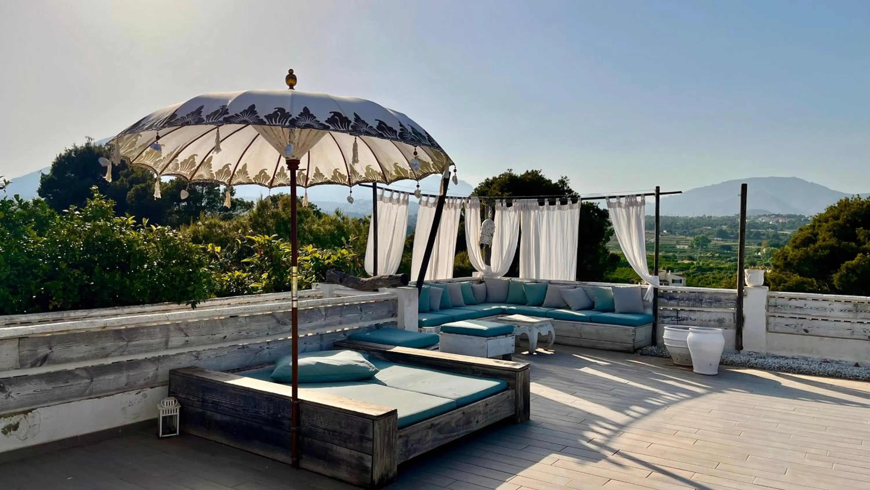 Seating area in elparaiso-altea Apartment "Sylvia" ADULTS ONLY Bed & Borrel