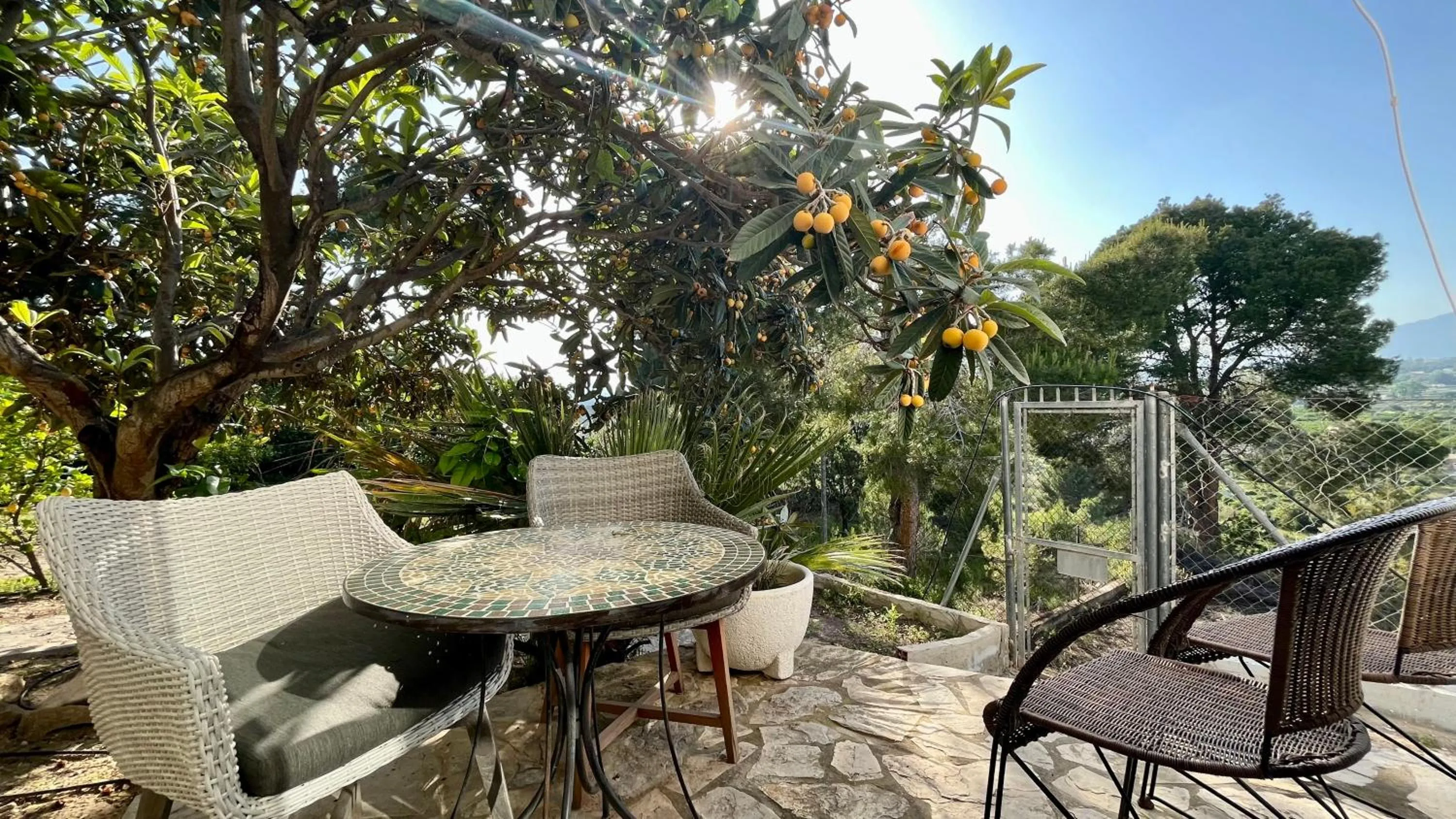 Garden in elparaiso-altea Apartment "Sylvia" ADULTS ONLY Bed & Borrel