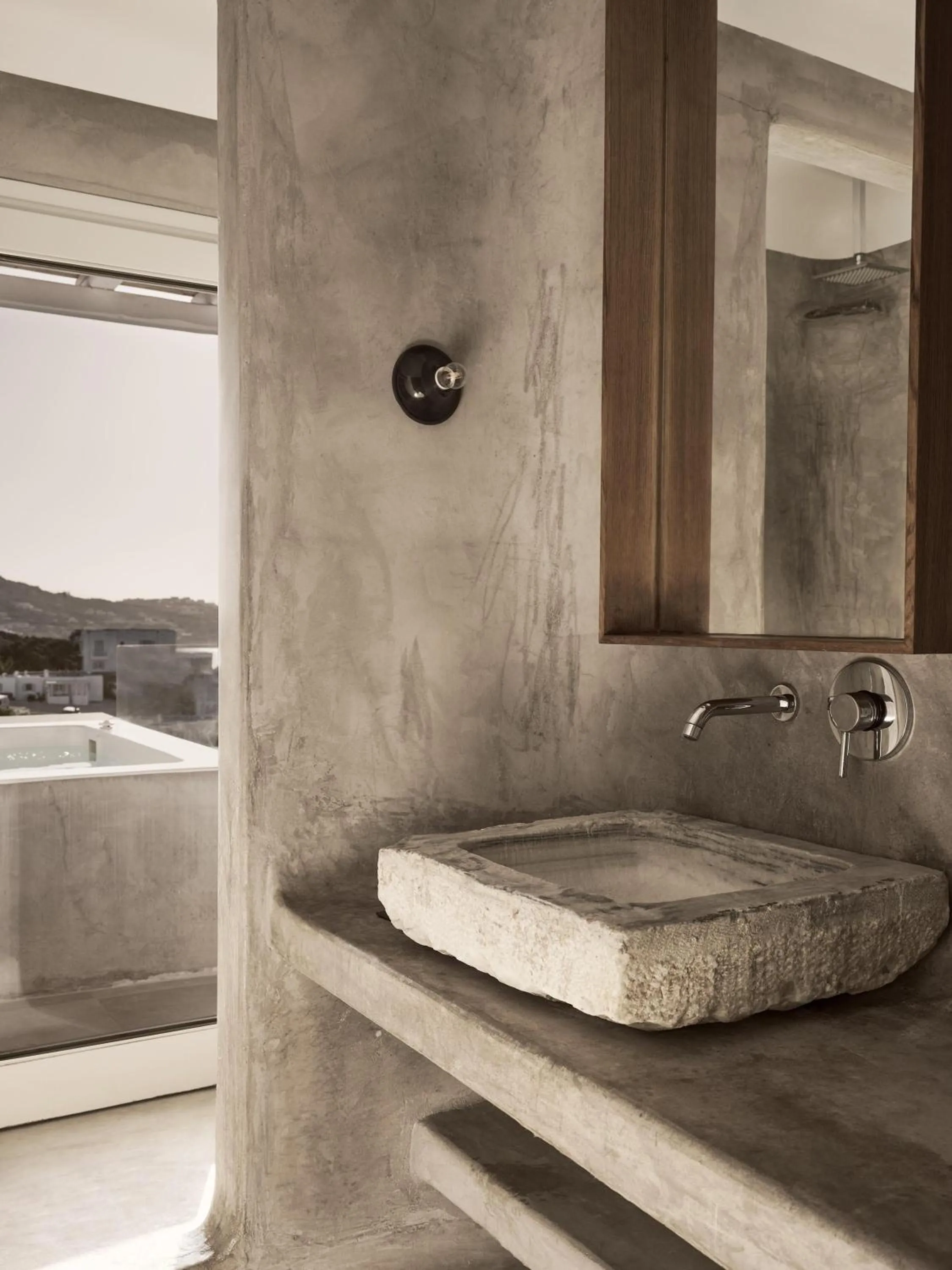Bathroom in Boheme Mykonos Town - Small Luxury Hotels of the World