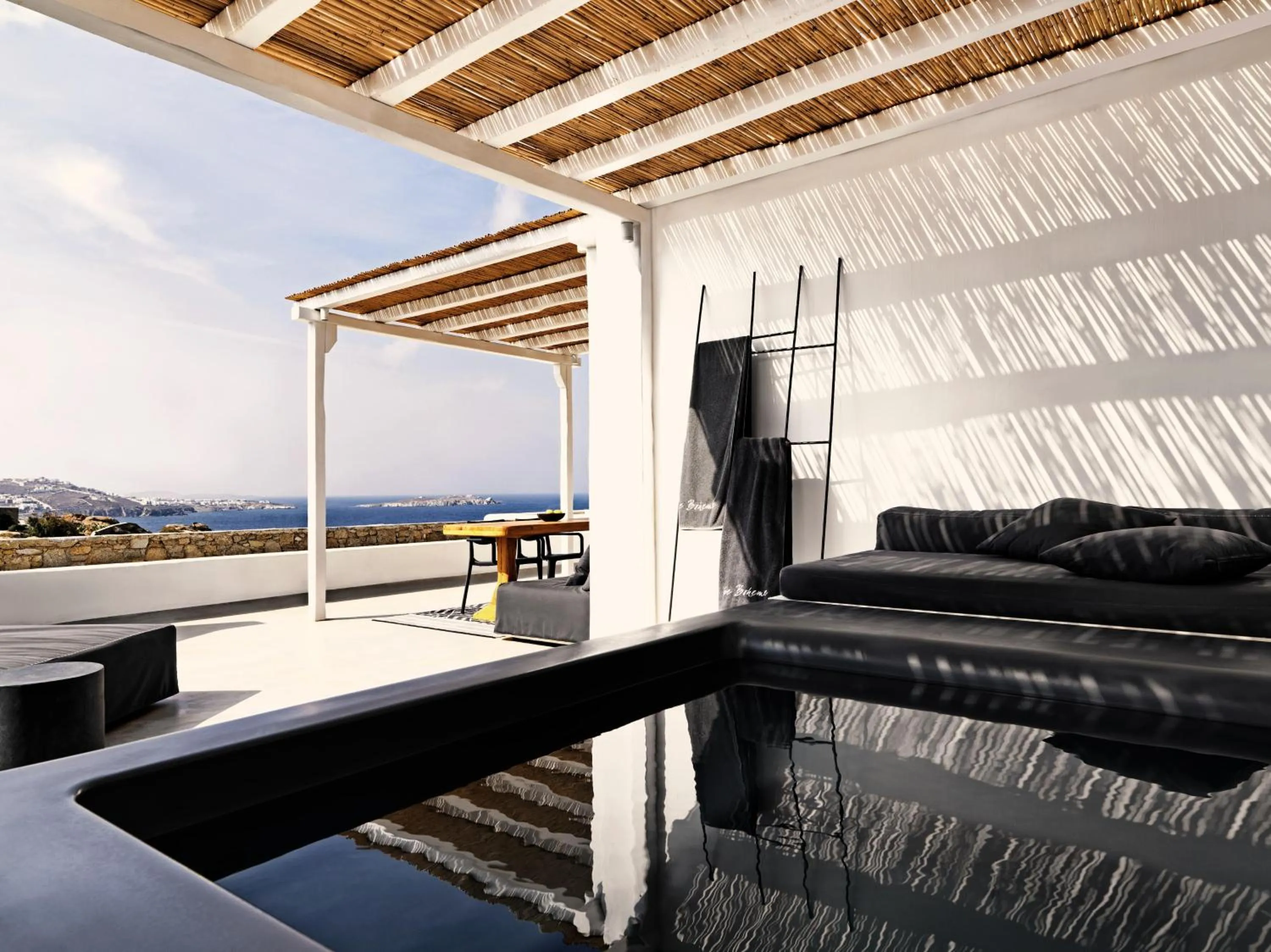 Photo of the whole room in Boheme Mykonos Town - Small Luxury Hotels of the World