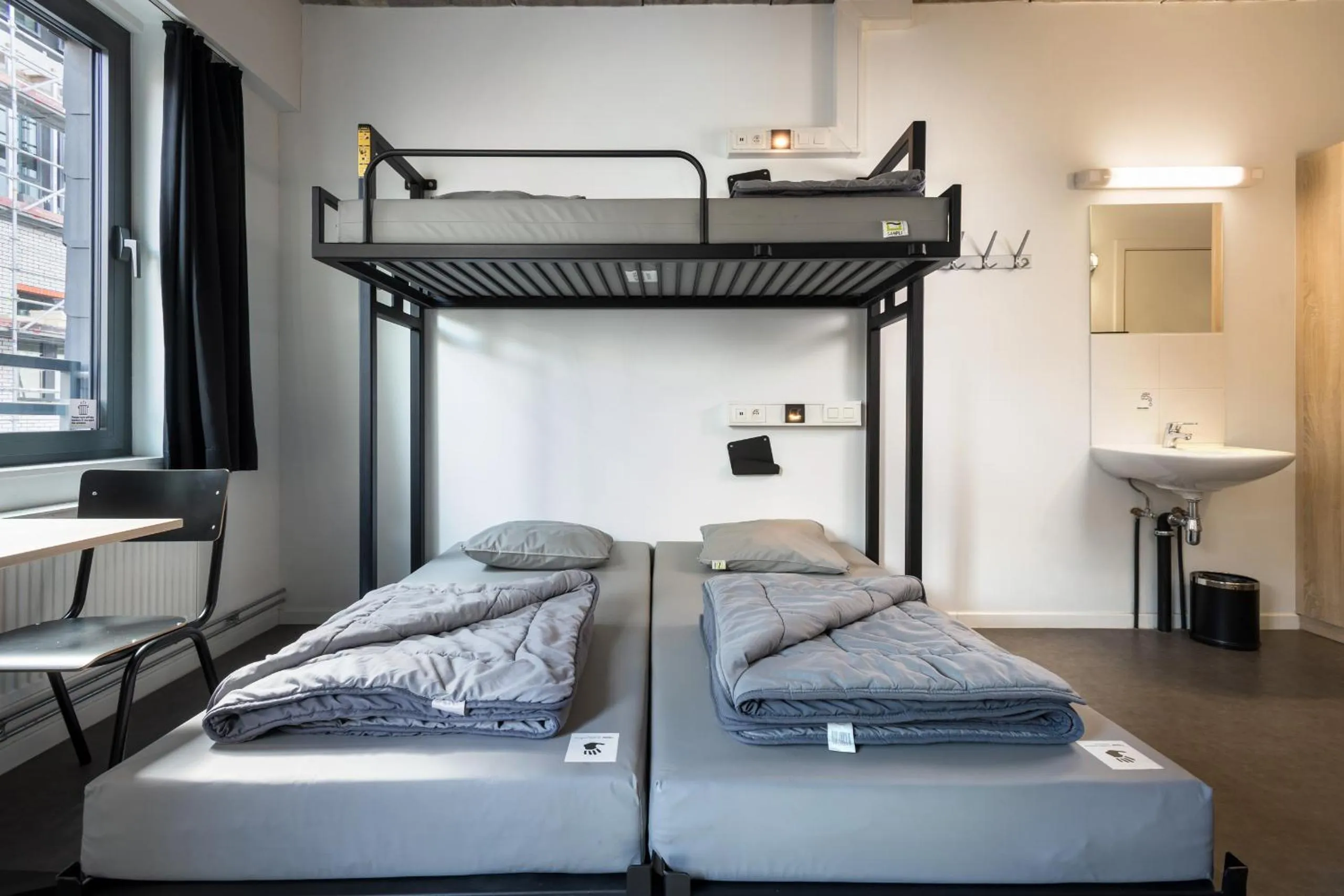 Bed in Auberge Jeunesse Charleroi Youth Hostel