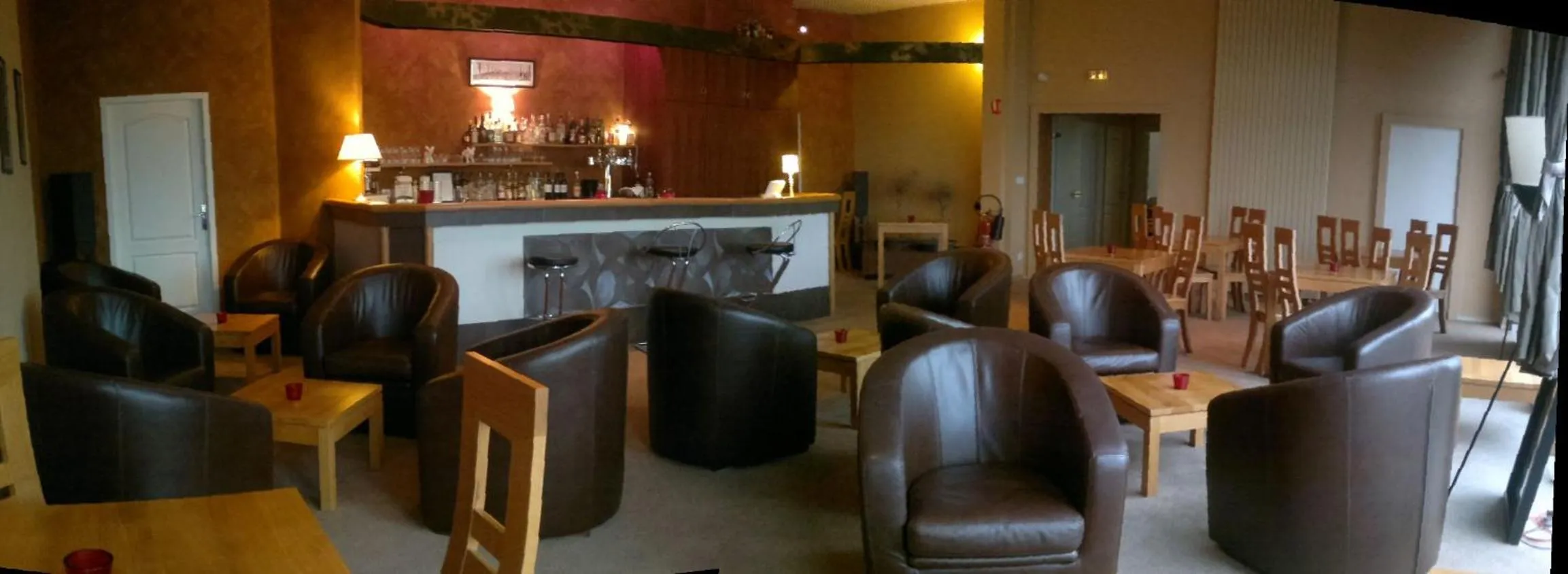 Lounge or bar in Hôtel la Régie