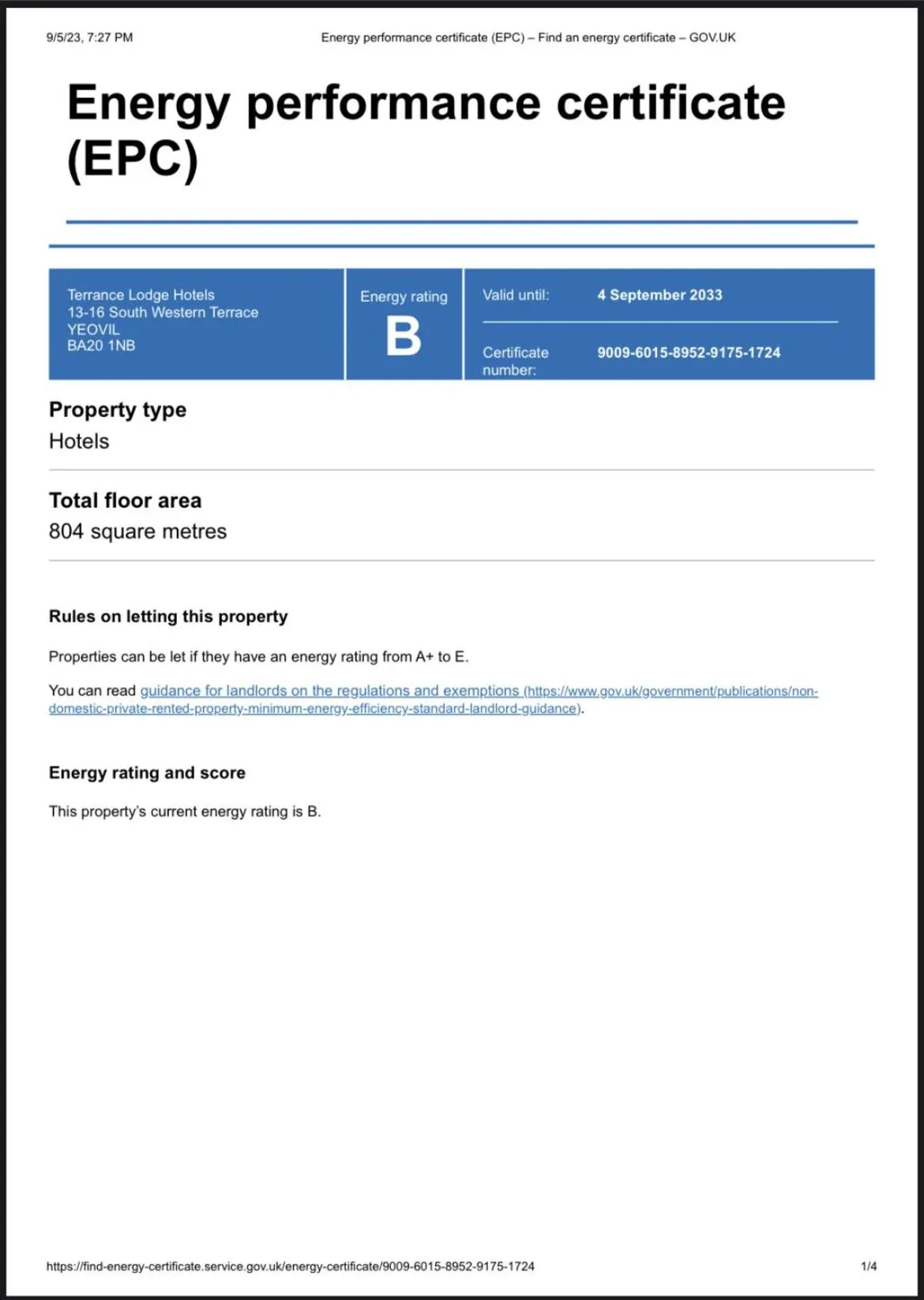 Other in The Terrace Lodge Hotel