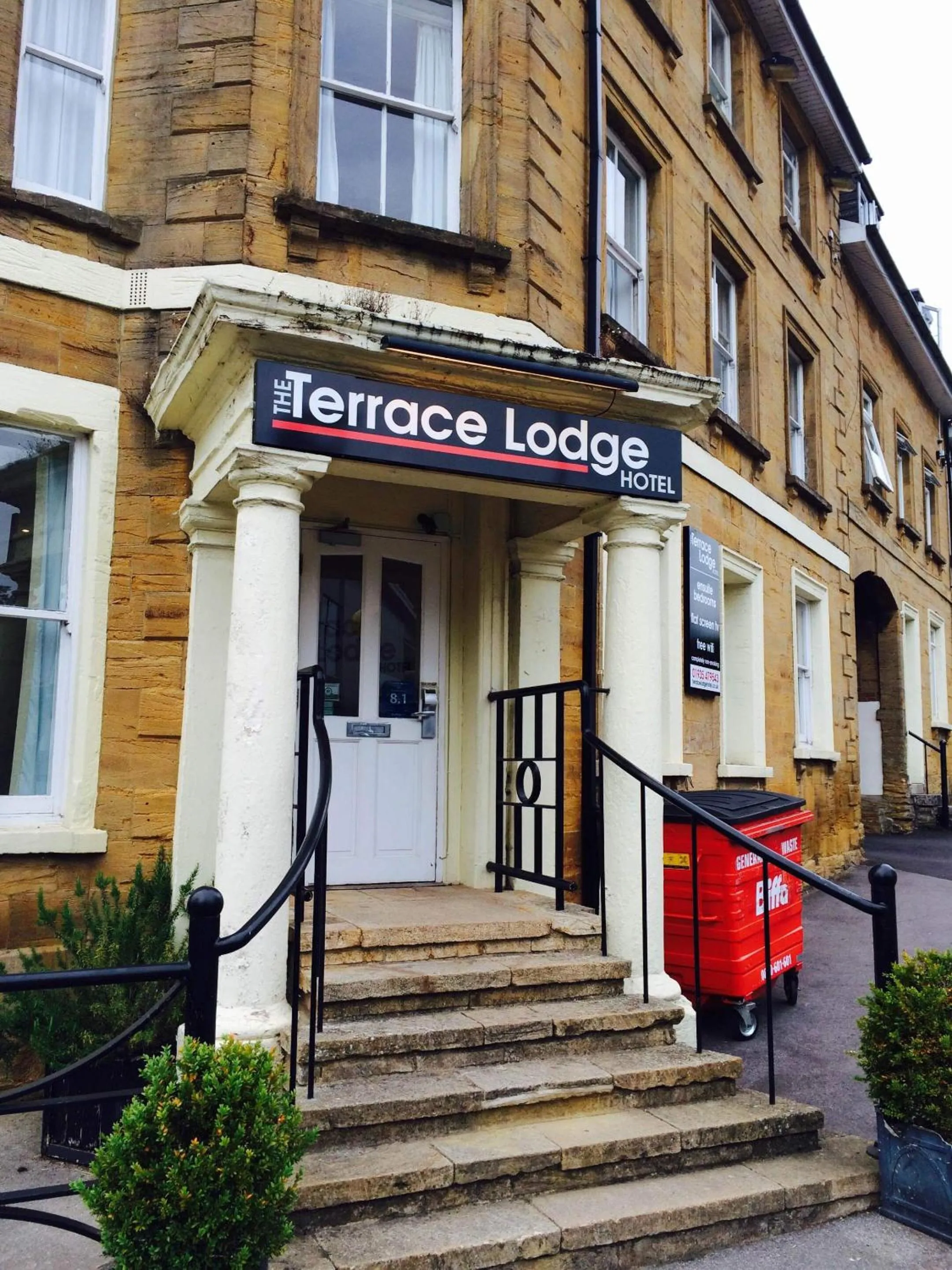 Facade/entrance in The Terrace Lodge Hotel