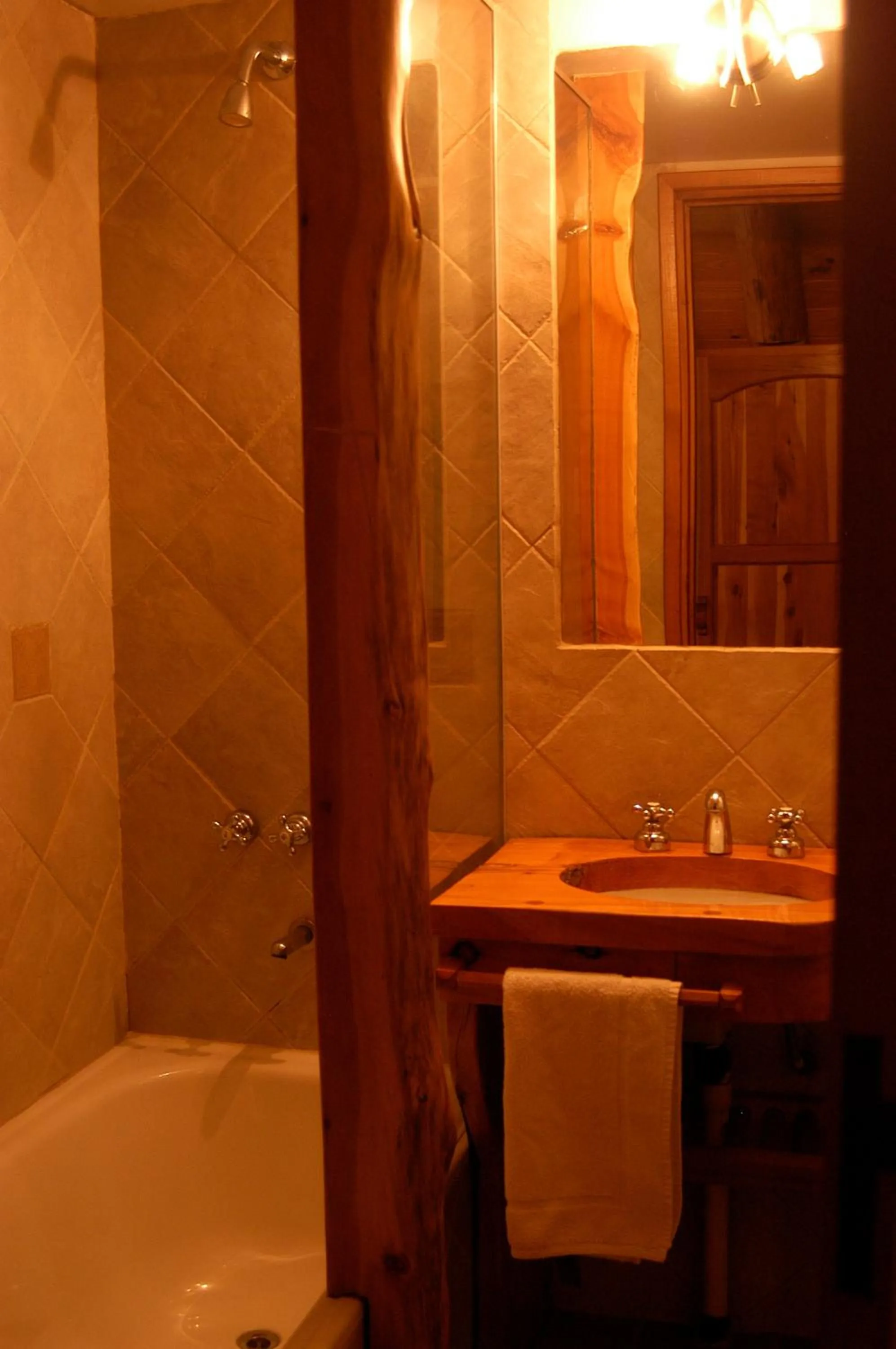 Bathroom in Hosteria Sudbruck