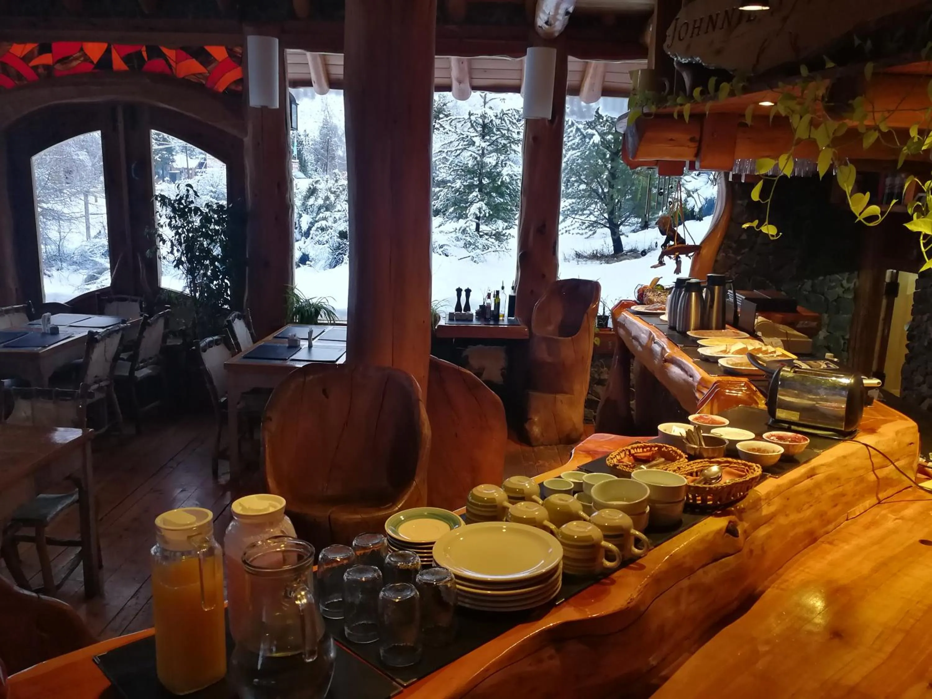 Breakfast in Hosteria Sudbruck