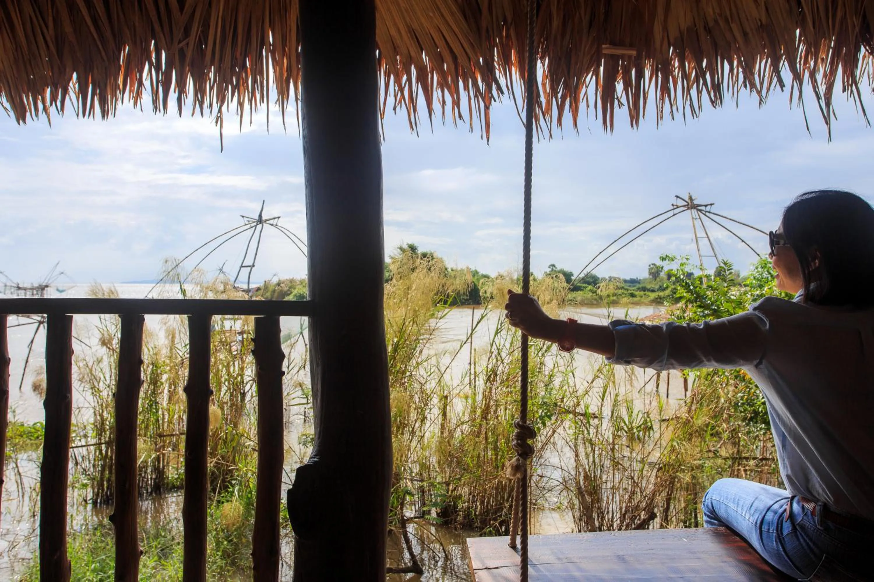 Lake view in Sripakpra Boutique Resort Phatthalung