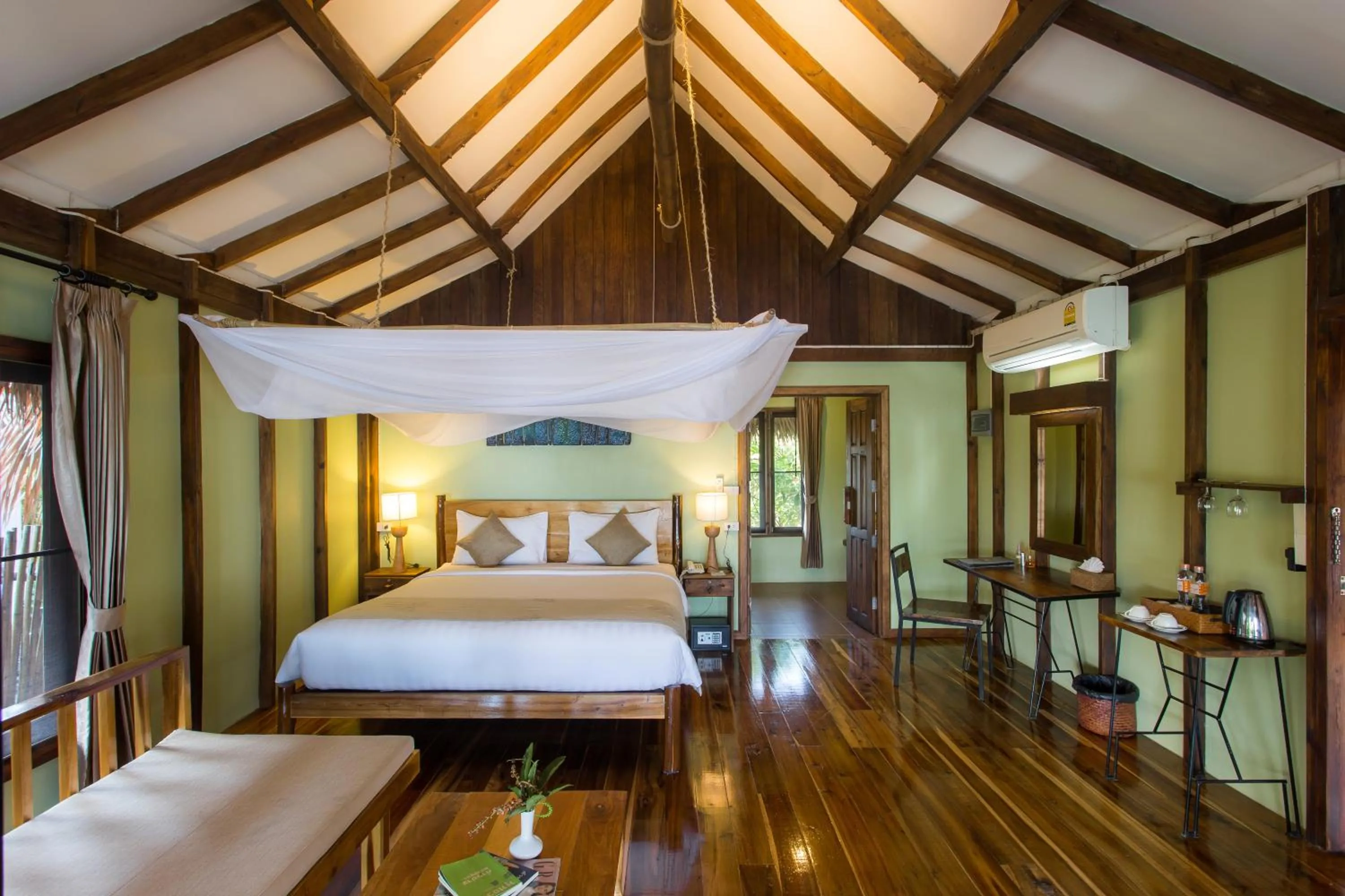 Bedroom, Bed in Sripakpra Boutique Resort Phatthalung