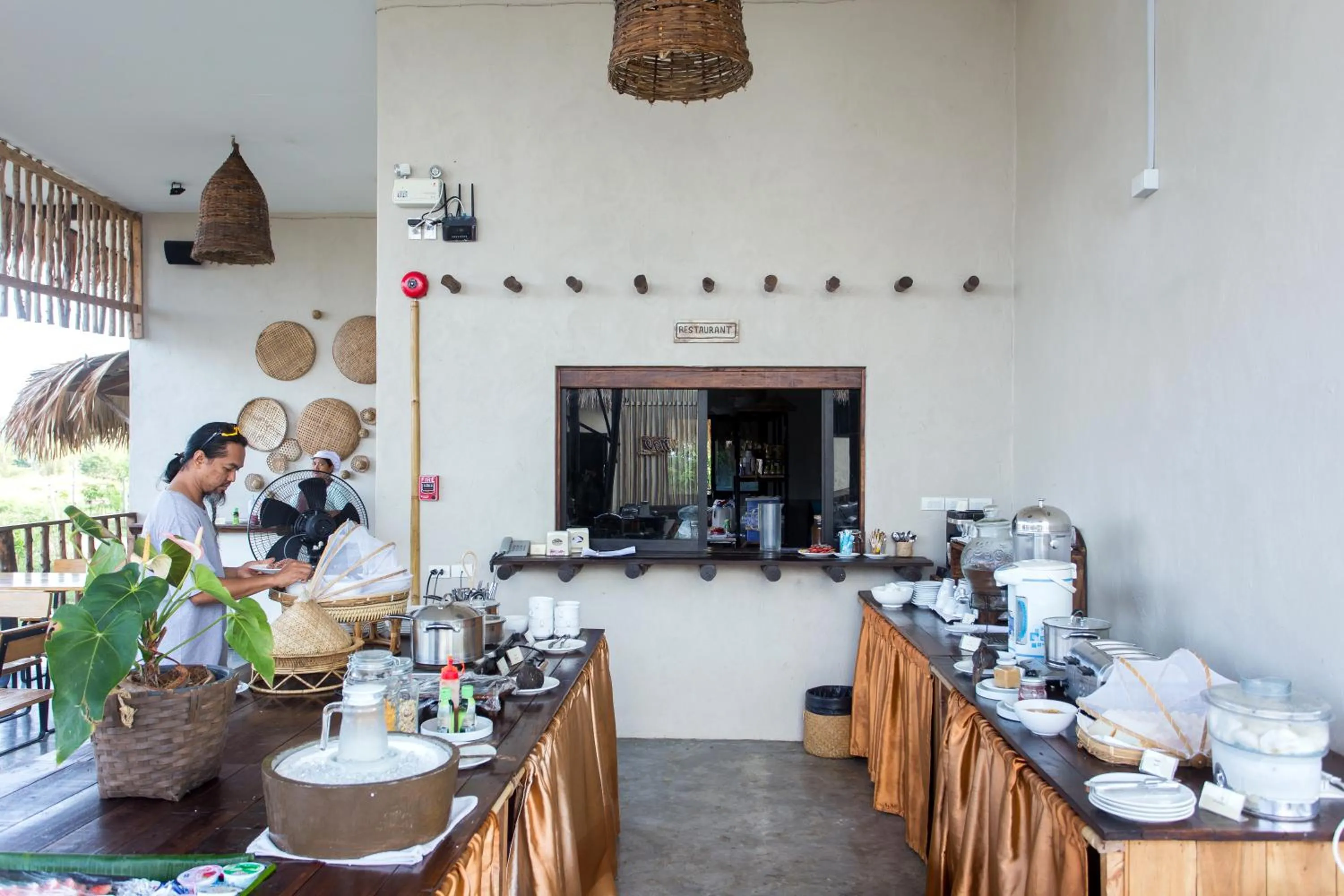 Breakfast in Sripakpra Boutique Resort Phatthalung