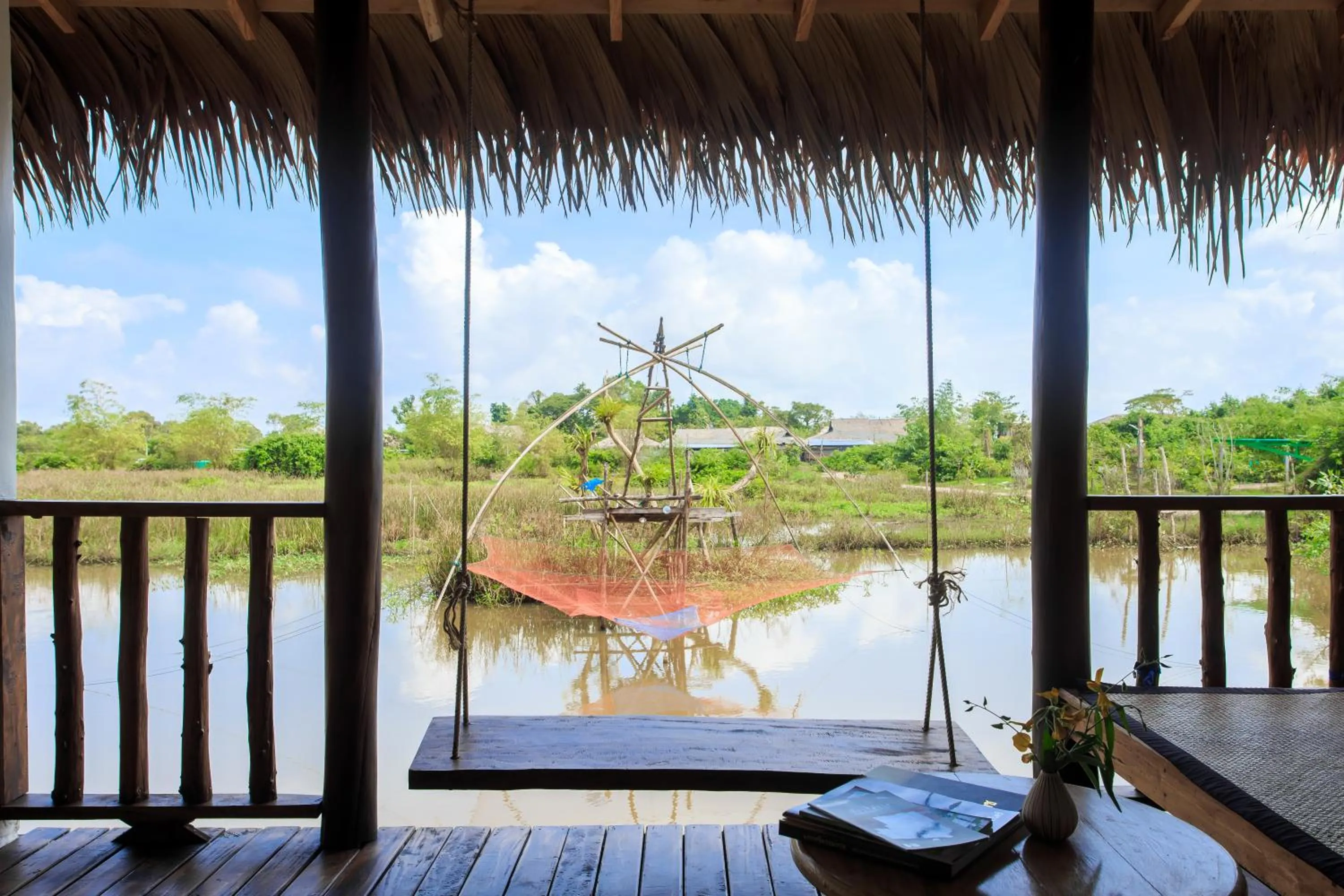 Lake view in Sripakpra Boutique Resort Phatthalung