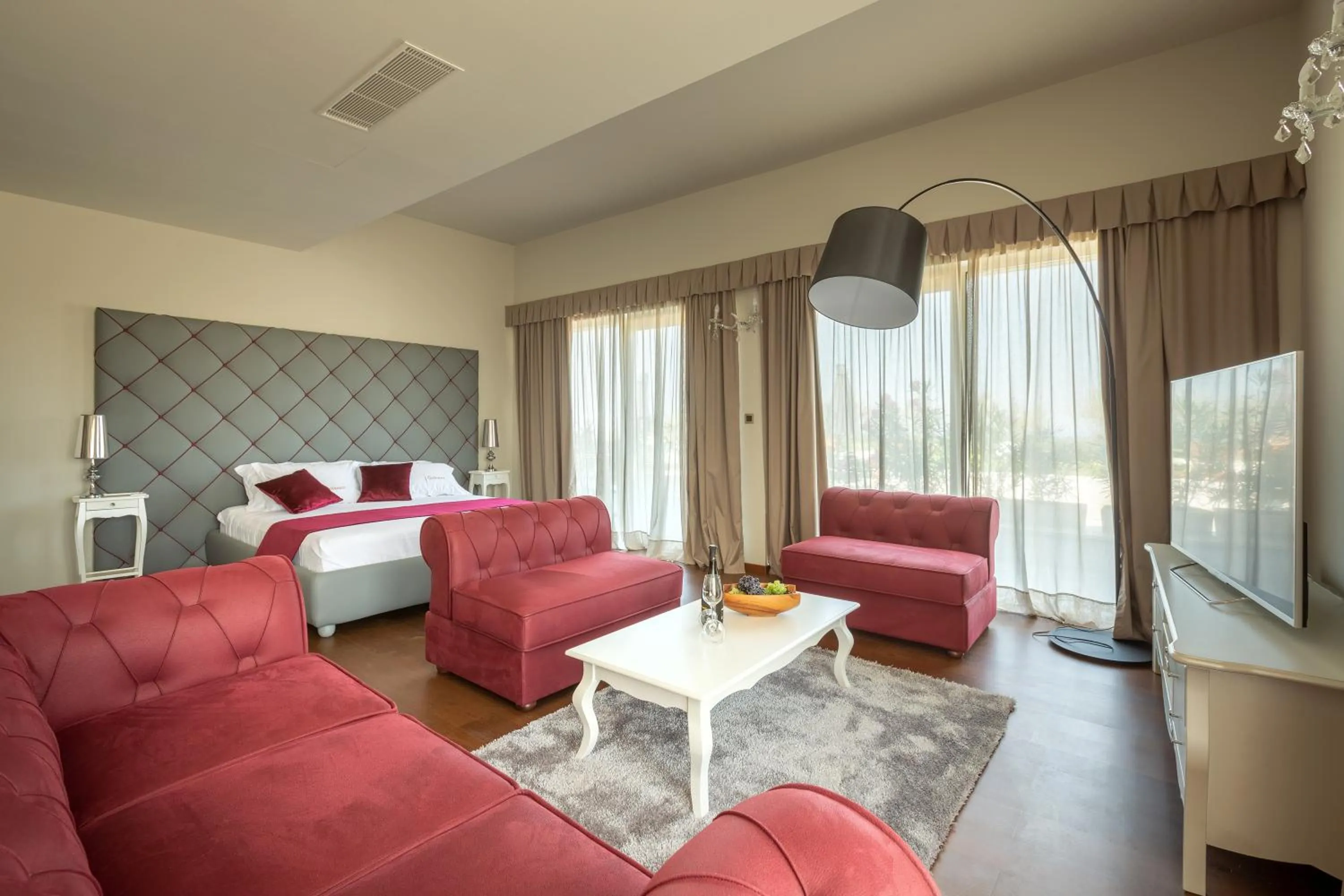 Bed in Wine Residence Cattunar