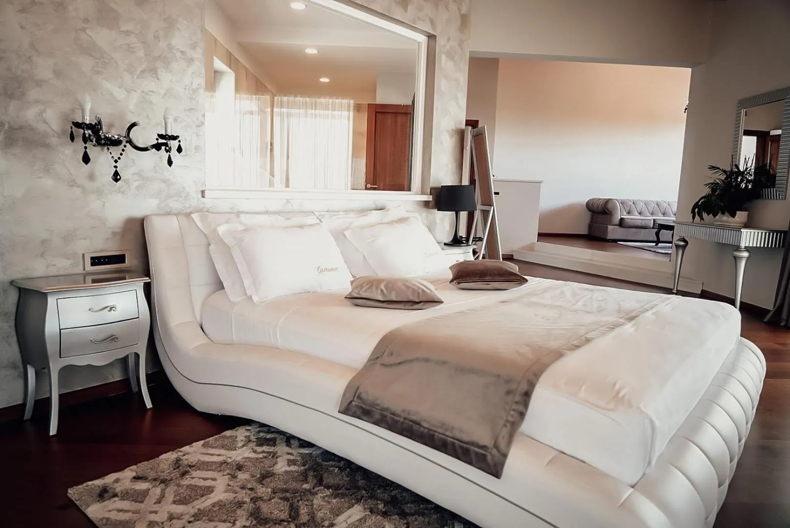 Bed in Wine Residence Cattunar