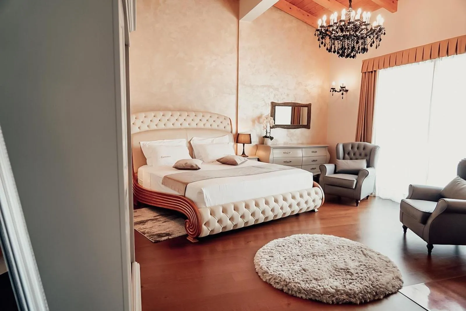 Bed in Wine Residence Cattunar