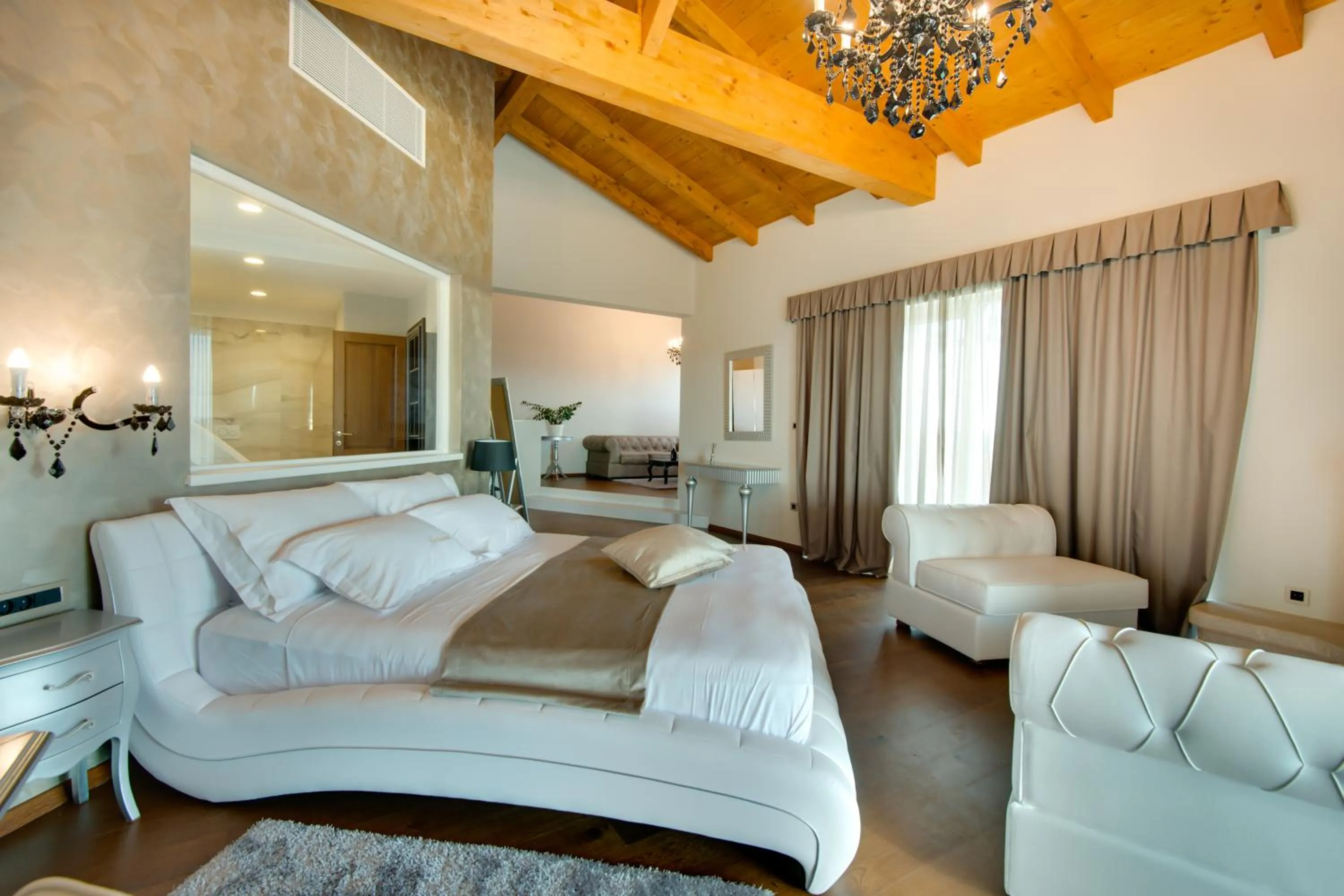 Bed in Wine Residence Cattunar