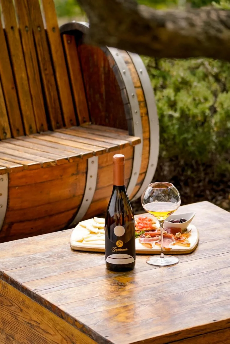 Garden in Wine Residence Cattunar