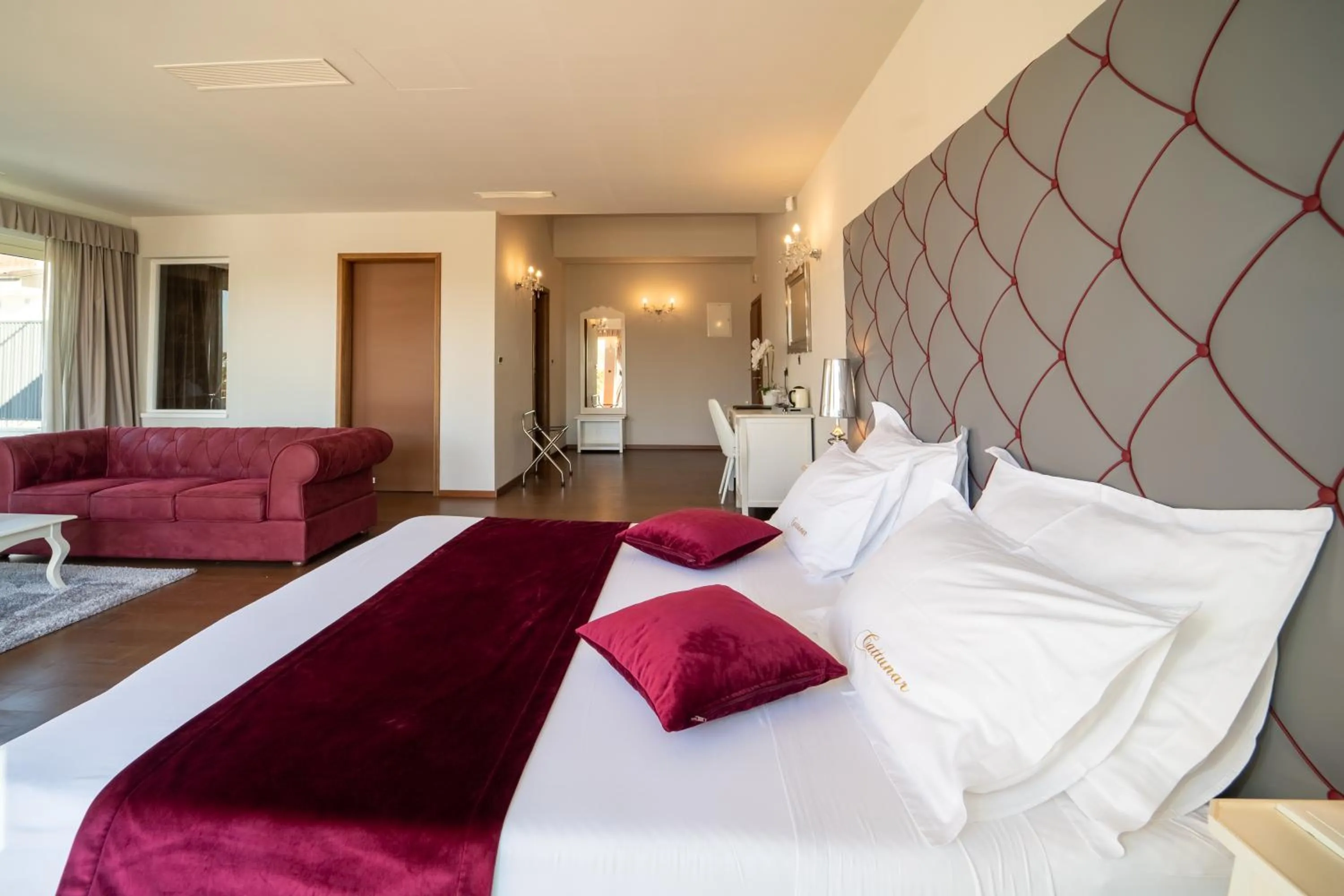 Bedroom, Bed in Wine Residence Cattunar