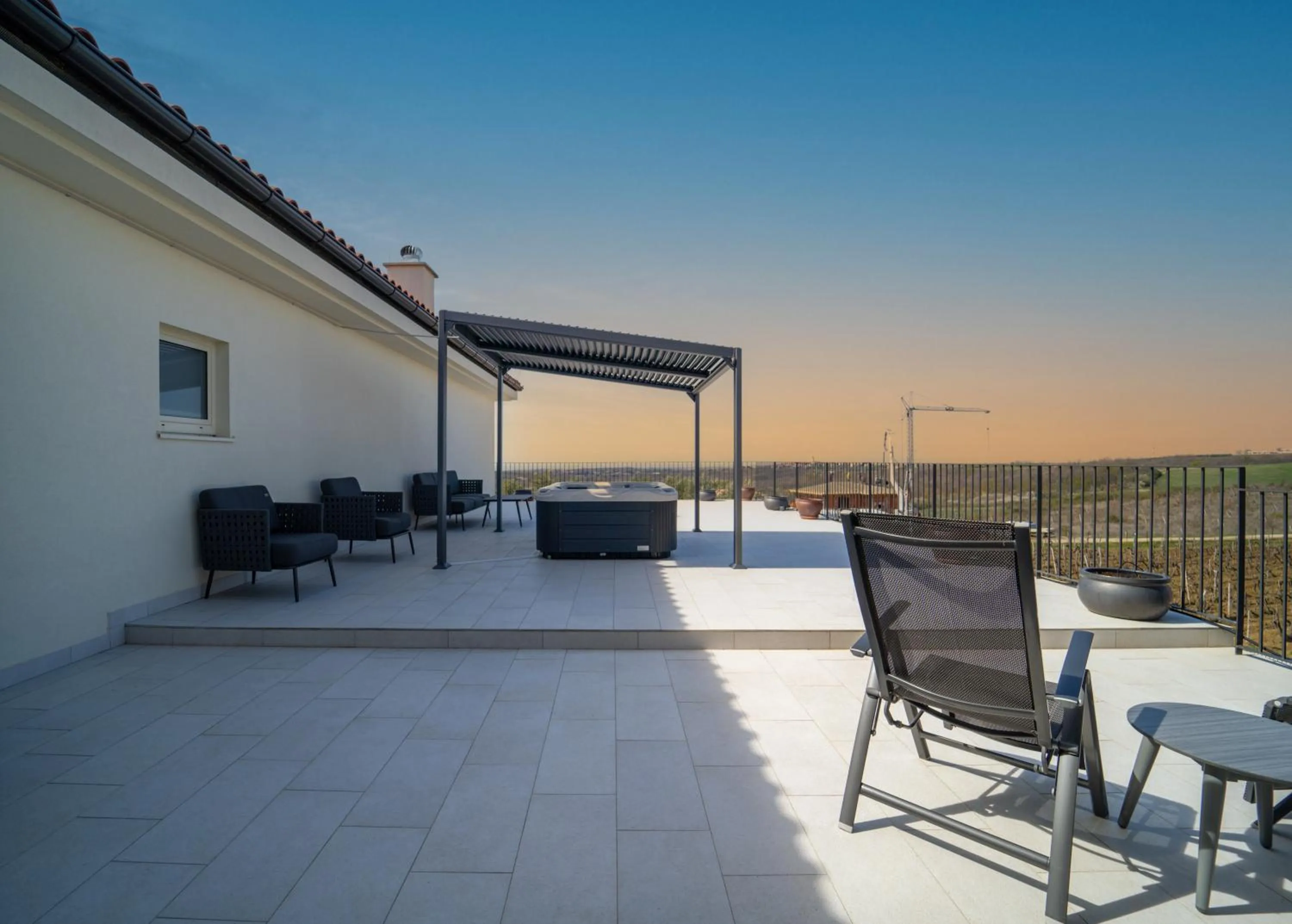 Balcony/Terrace in Wine Residence Cattunar