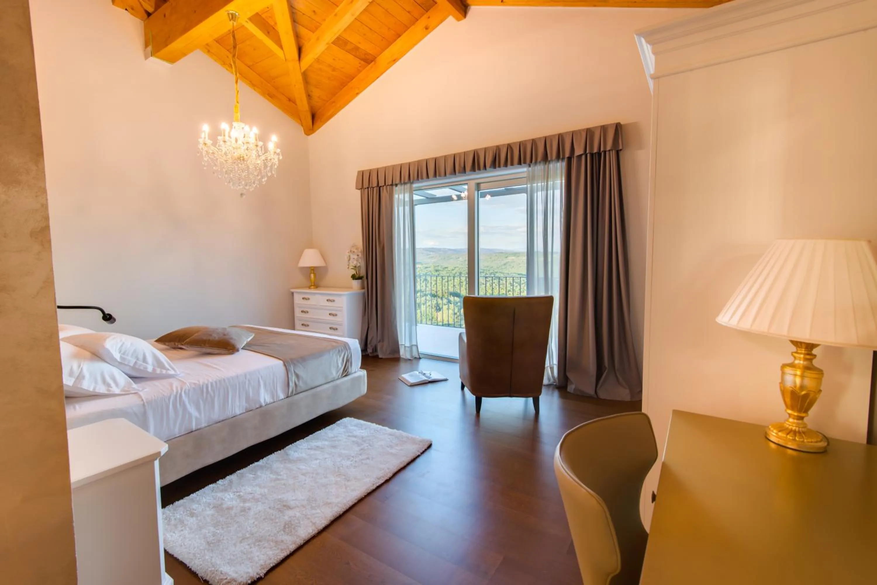 Bed in Wine Residence Cattunar