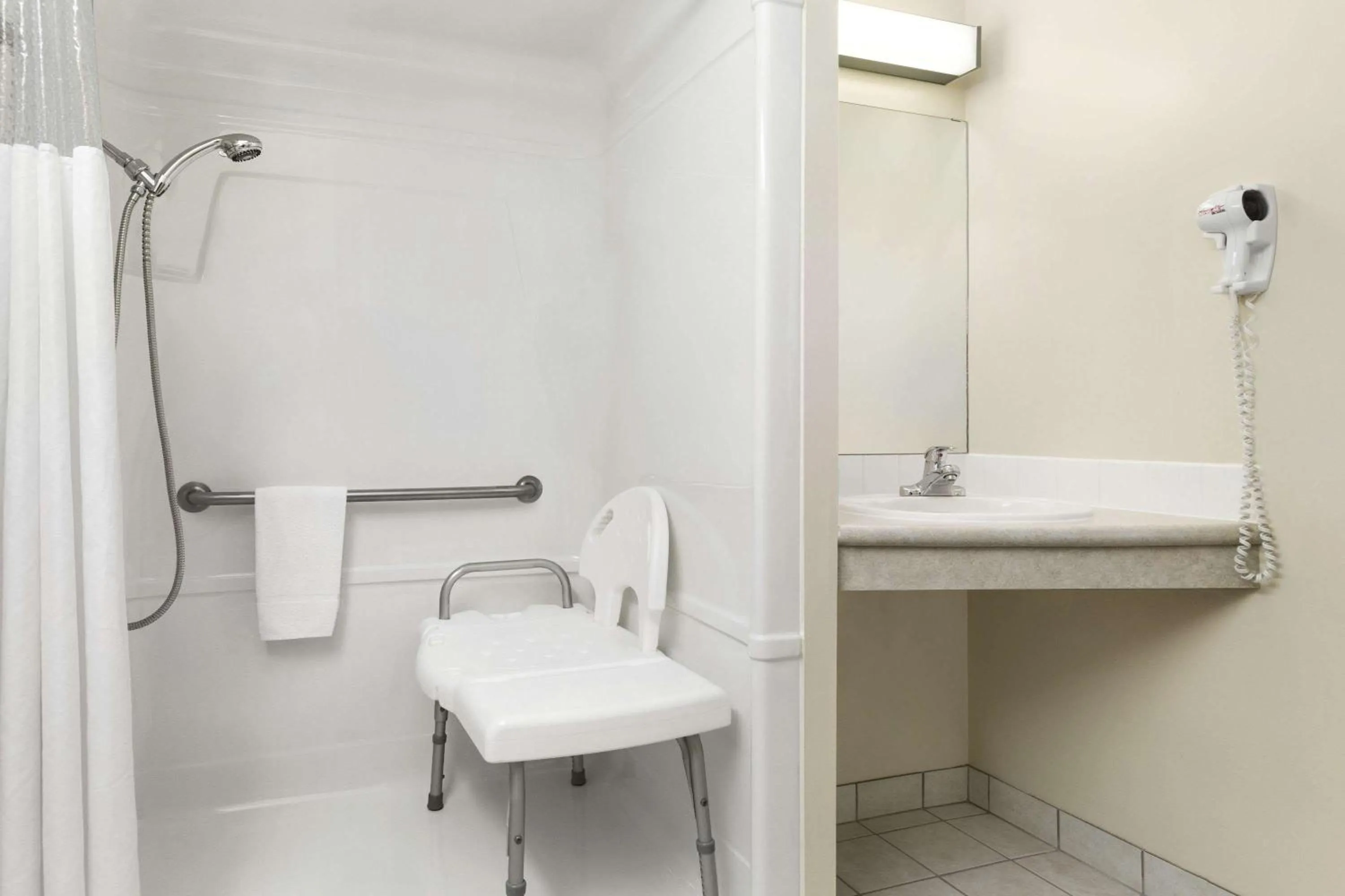 Bathroom in Days Inn by Wyndham Steinbach