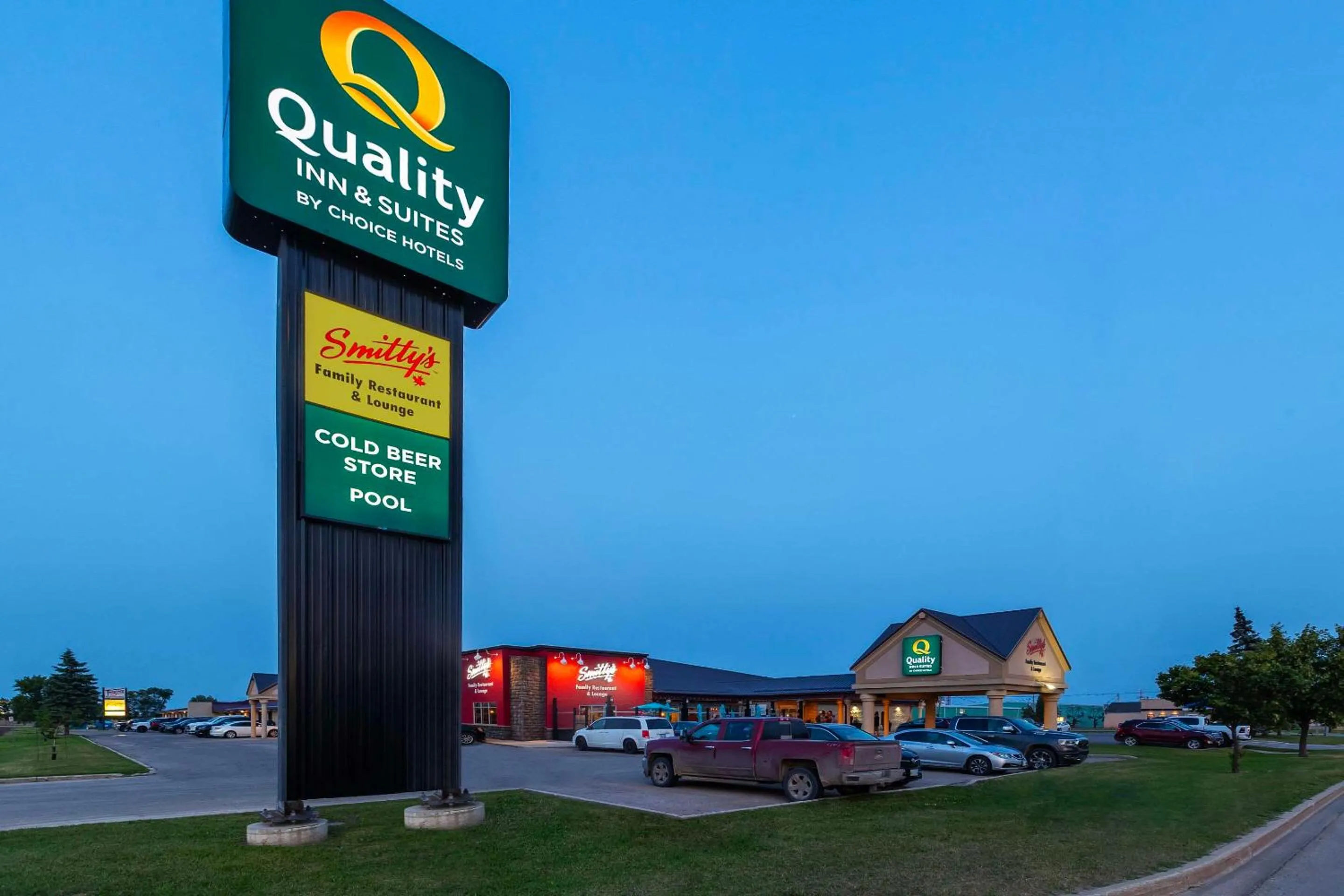 Property building in Quality Inn & Suites