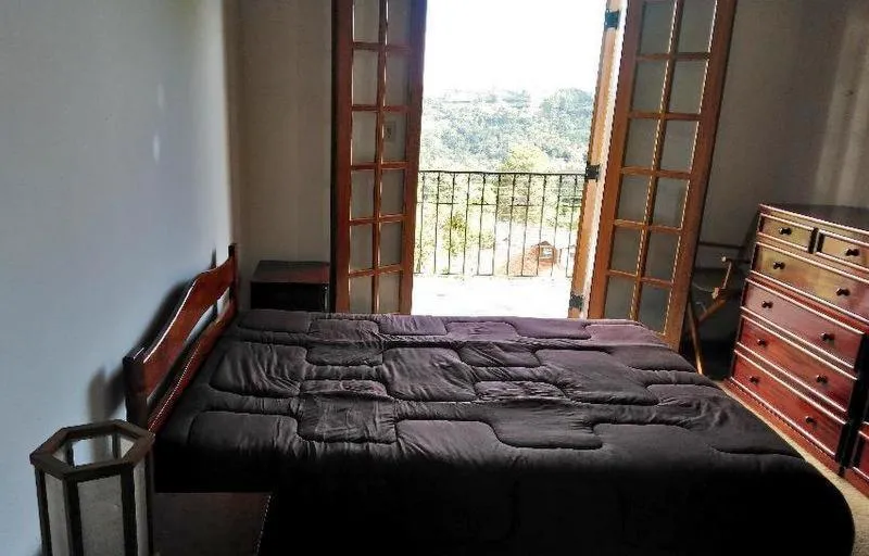 Bedroom, Bed in Apartamento Campos do Jordao