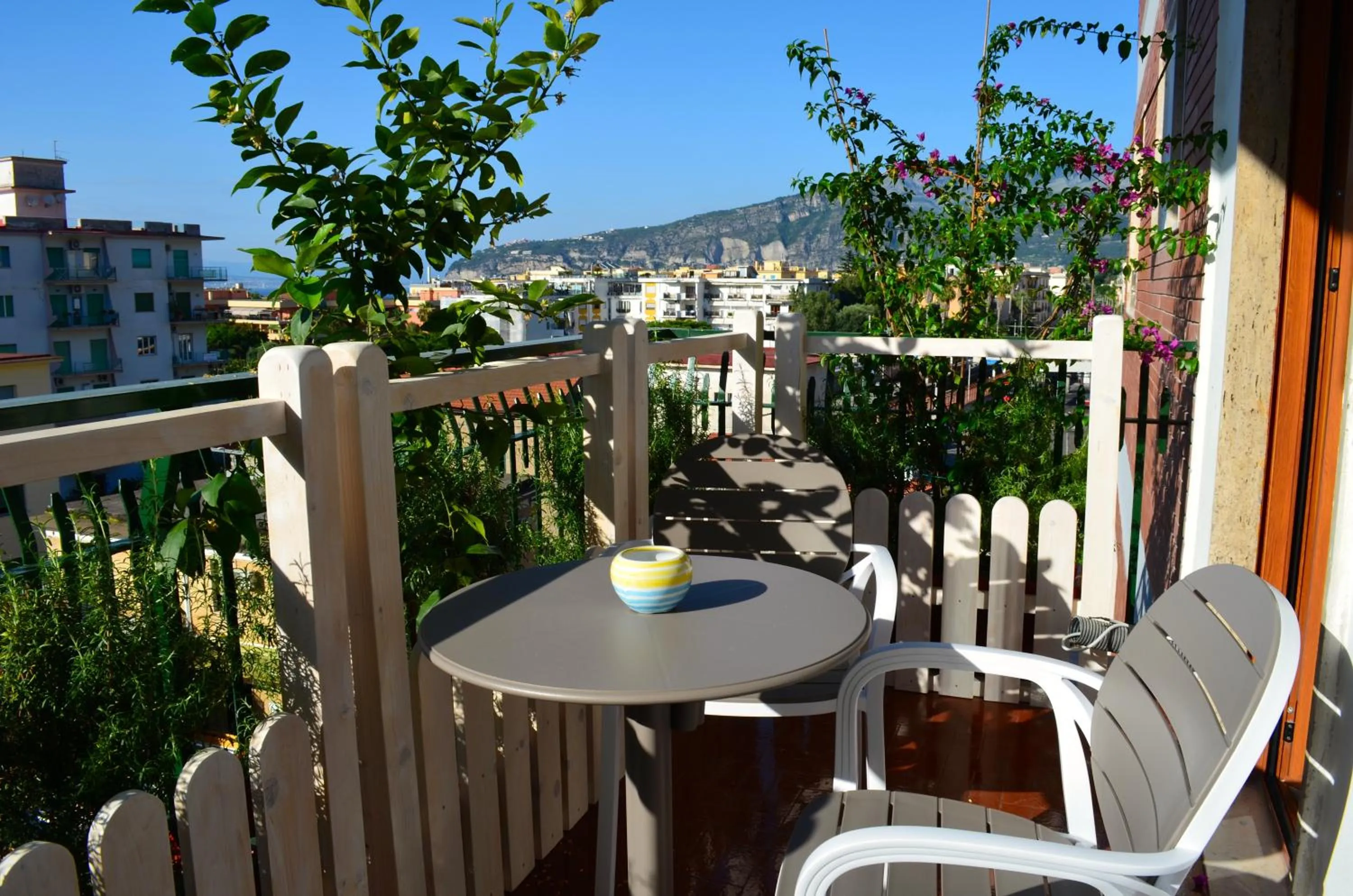 Balcony/Terrace in Luiselle Charming Accommodation Sorrento City Center