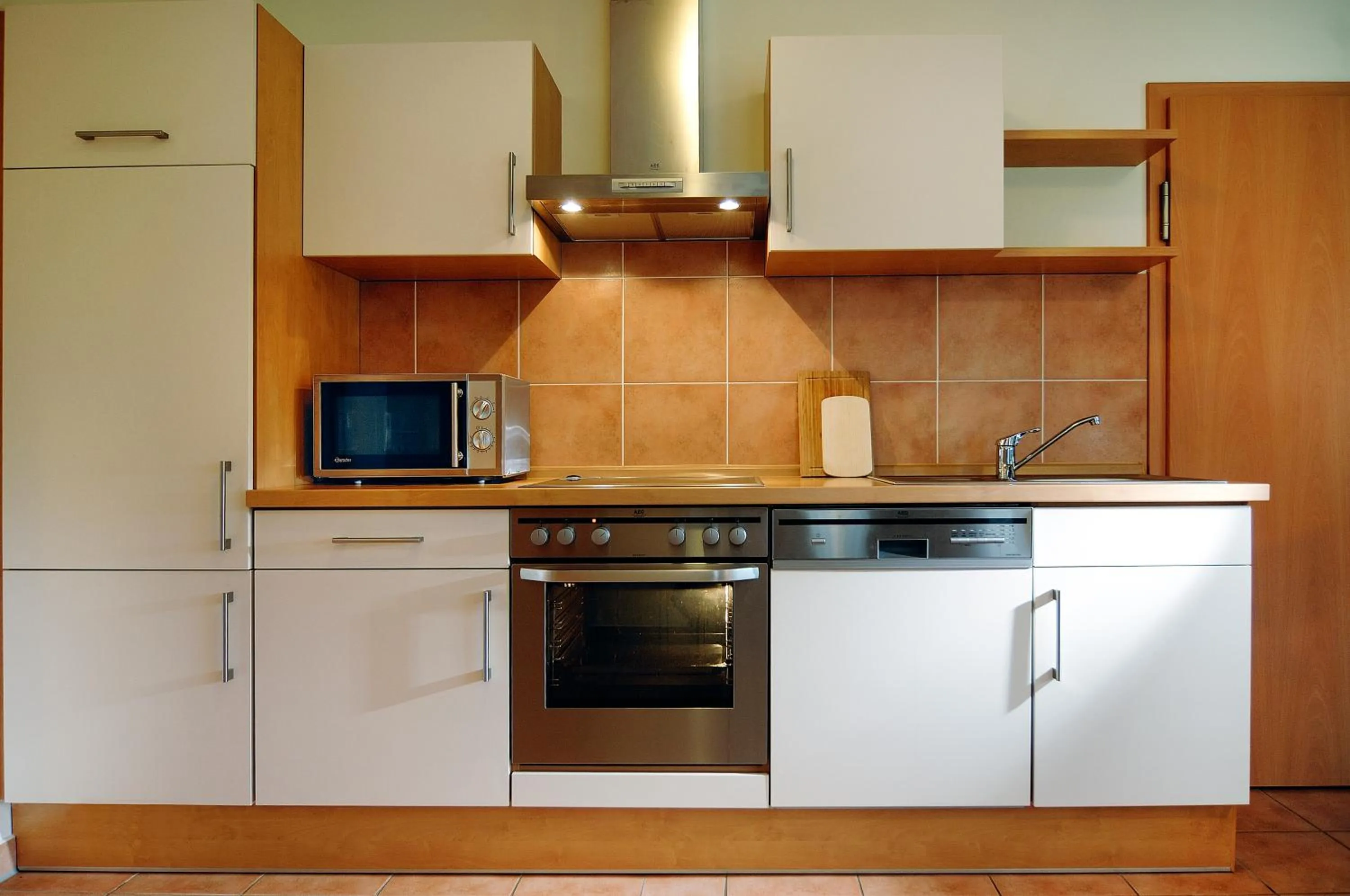 Kitchen or kitchenette in Hotel Land-gut-Hotel Wahlde