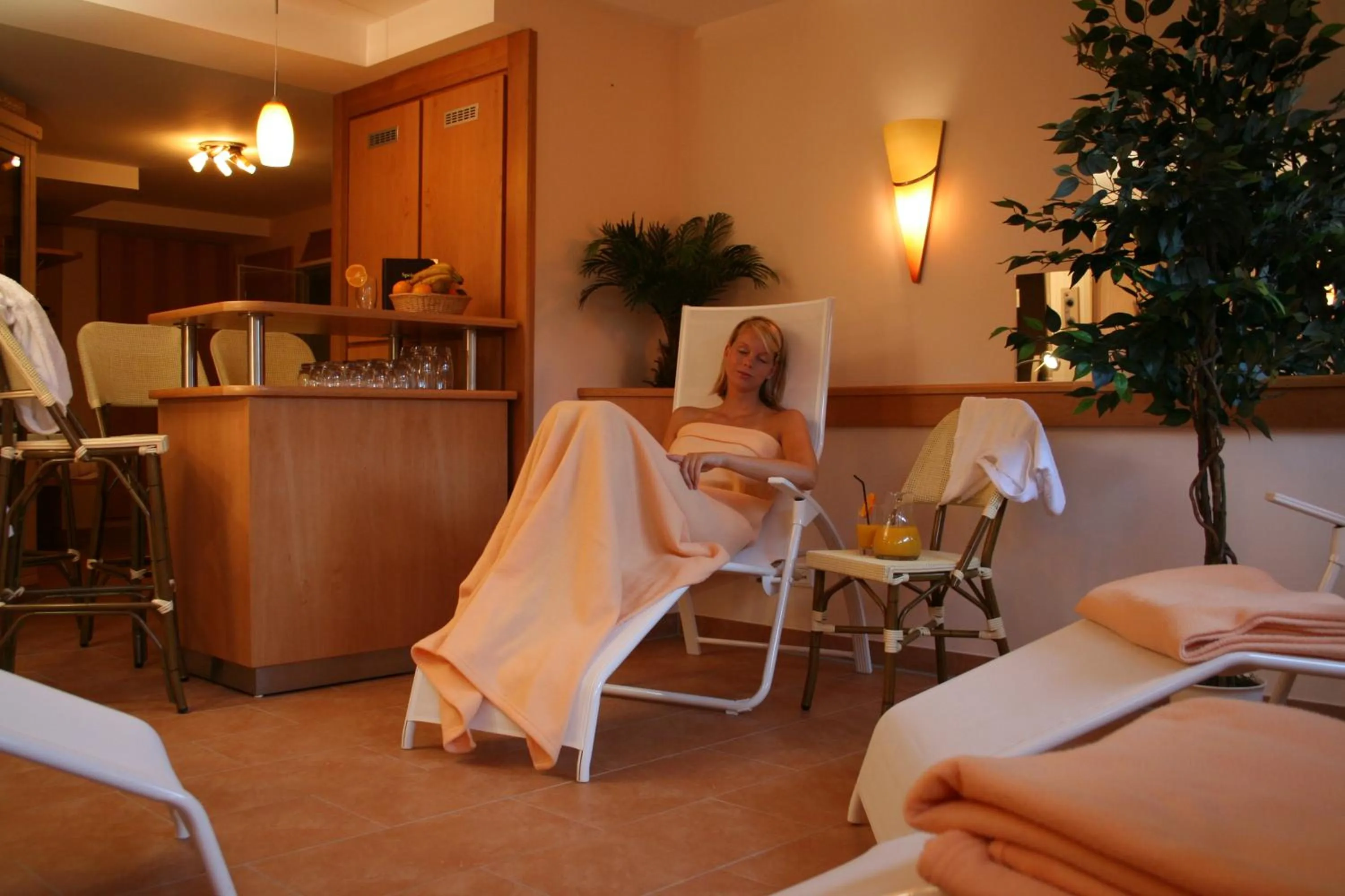 Sauna in Hotel Land-gut-Hotel Wahlde