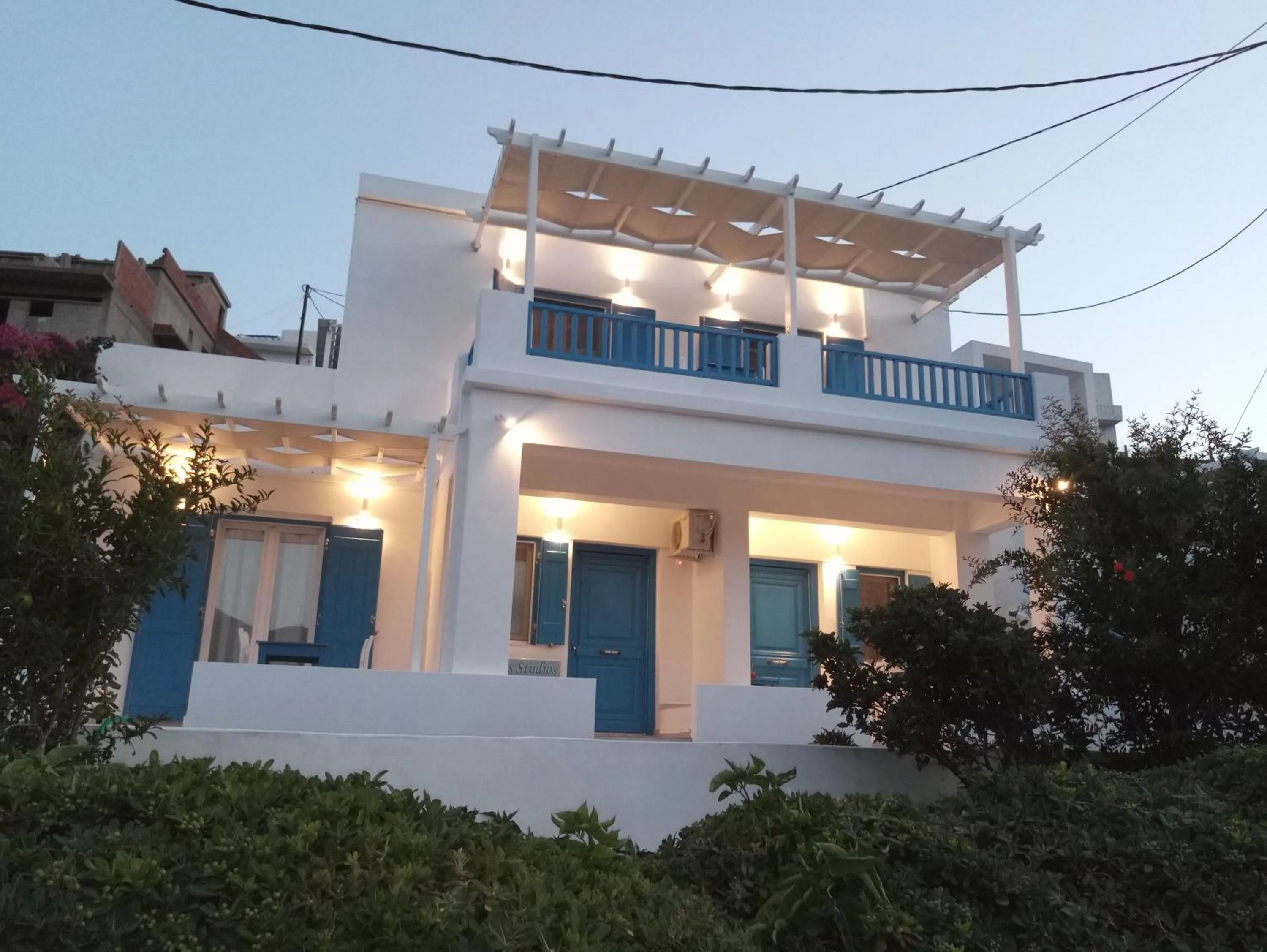 Property building in Drouga's Studios & Suites Astypalaia Greece