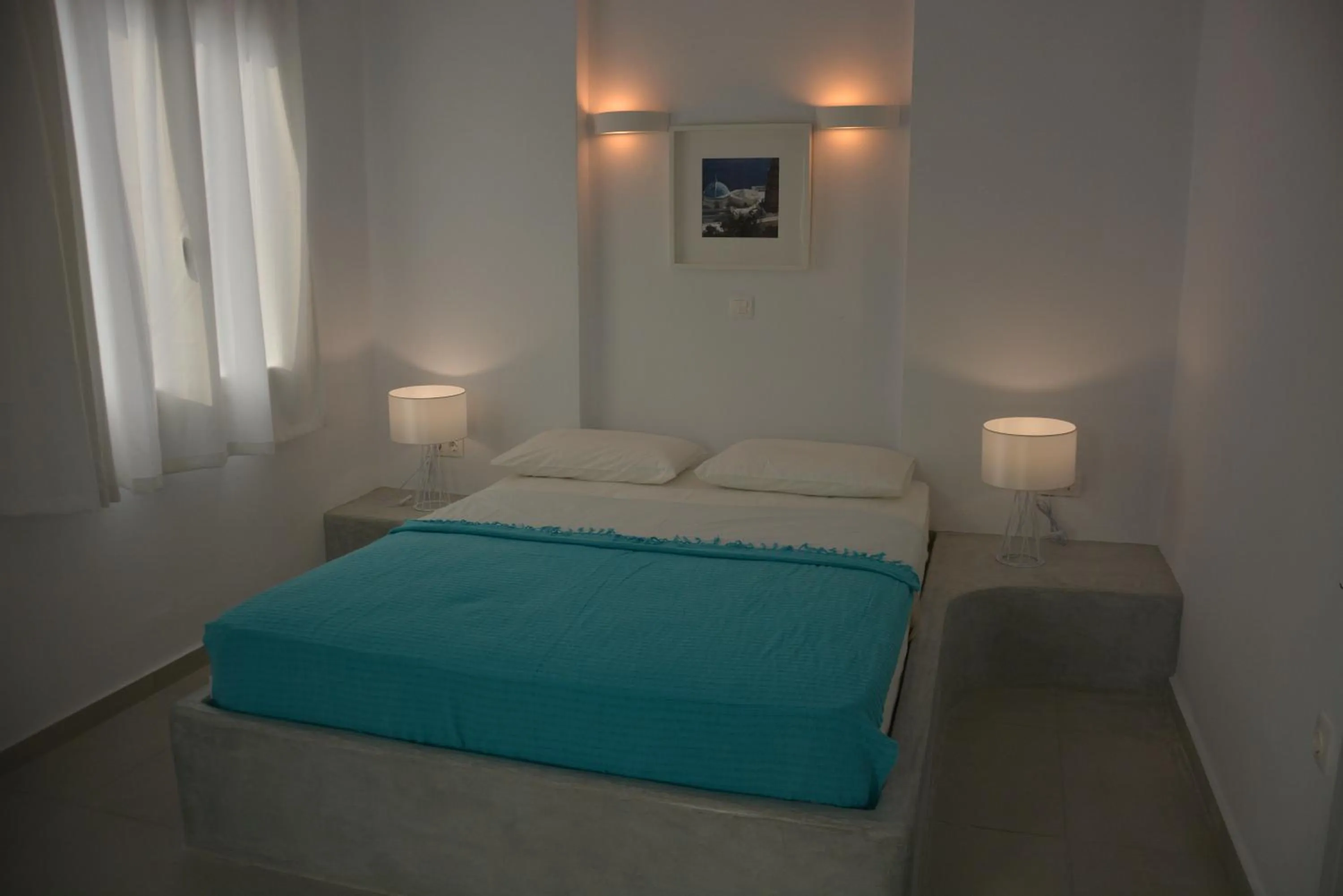 Bed in Drouga's Studios & Suites Astypalaia Greece