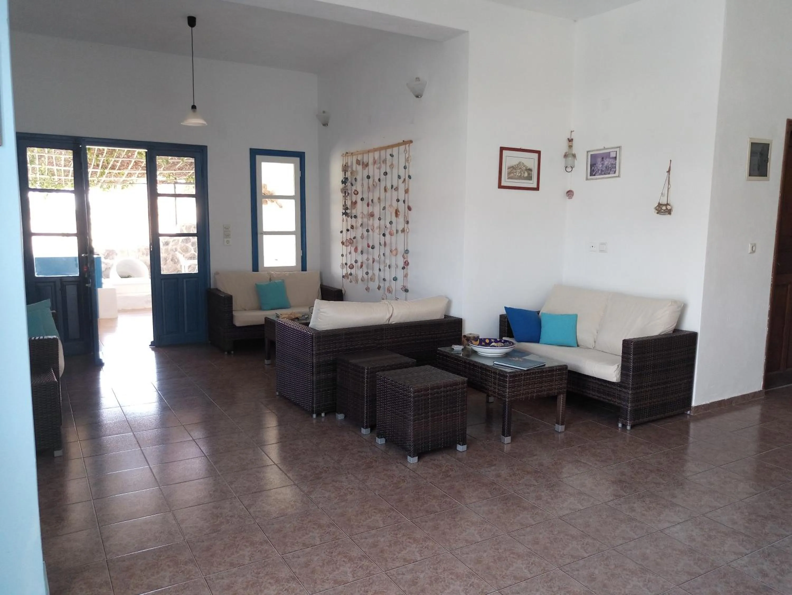 Living room in Drouga's Studios & Suites Astypalaia Greece