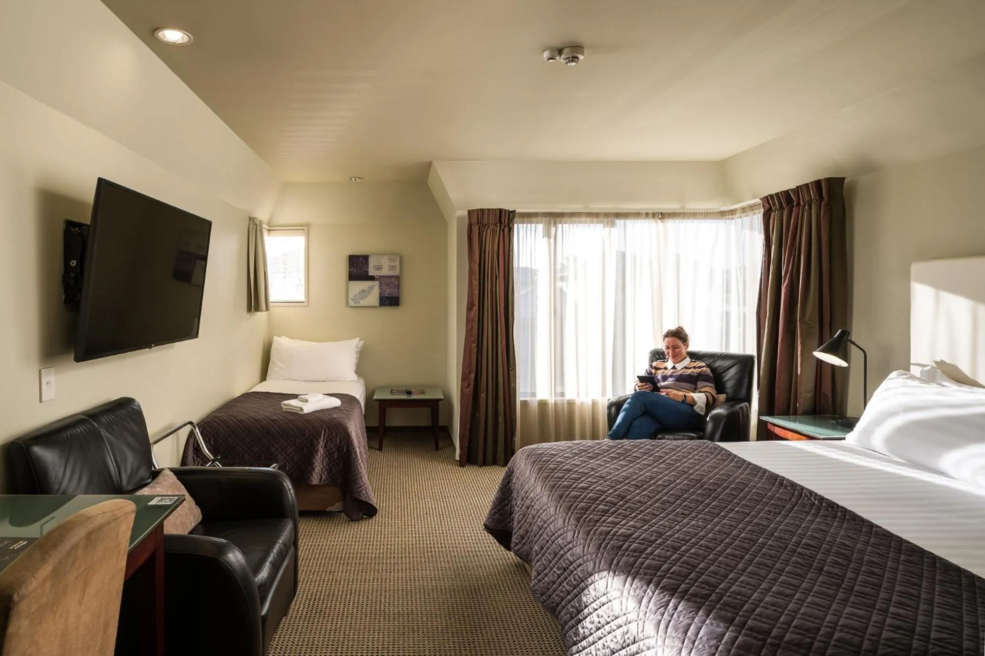 Bedroom, Bed in Carnmore Chateau Marlborough