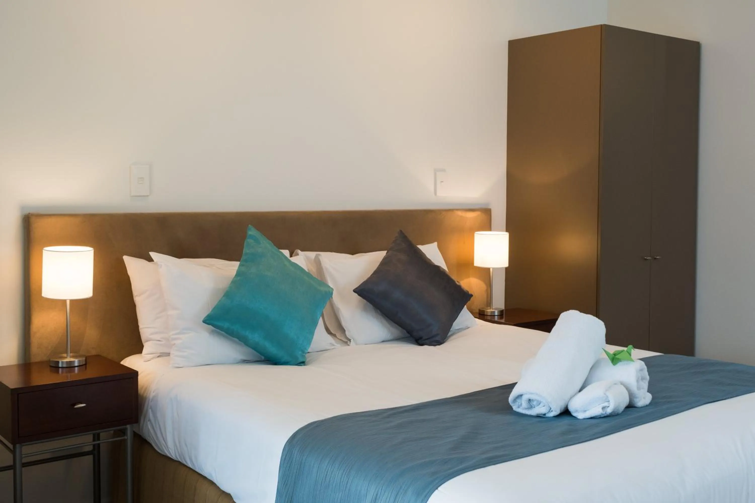 Bed in Tresori Motor Lodge