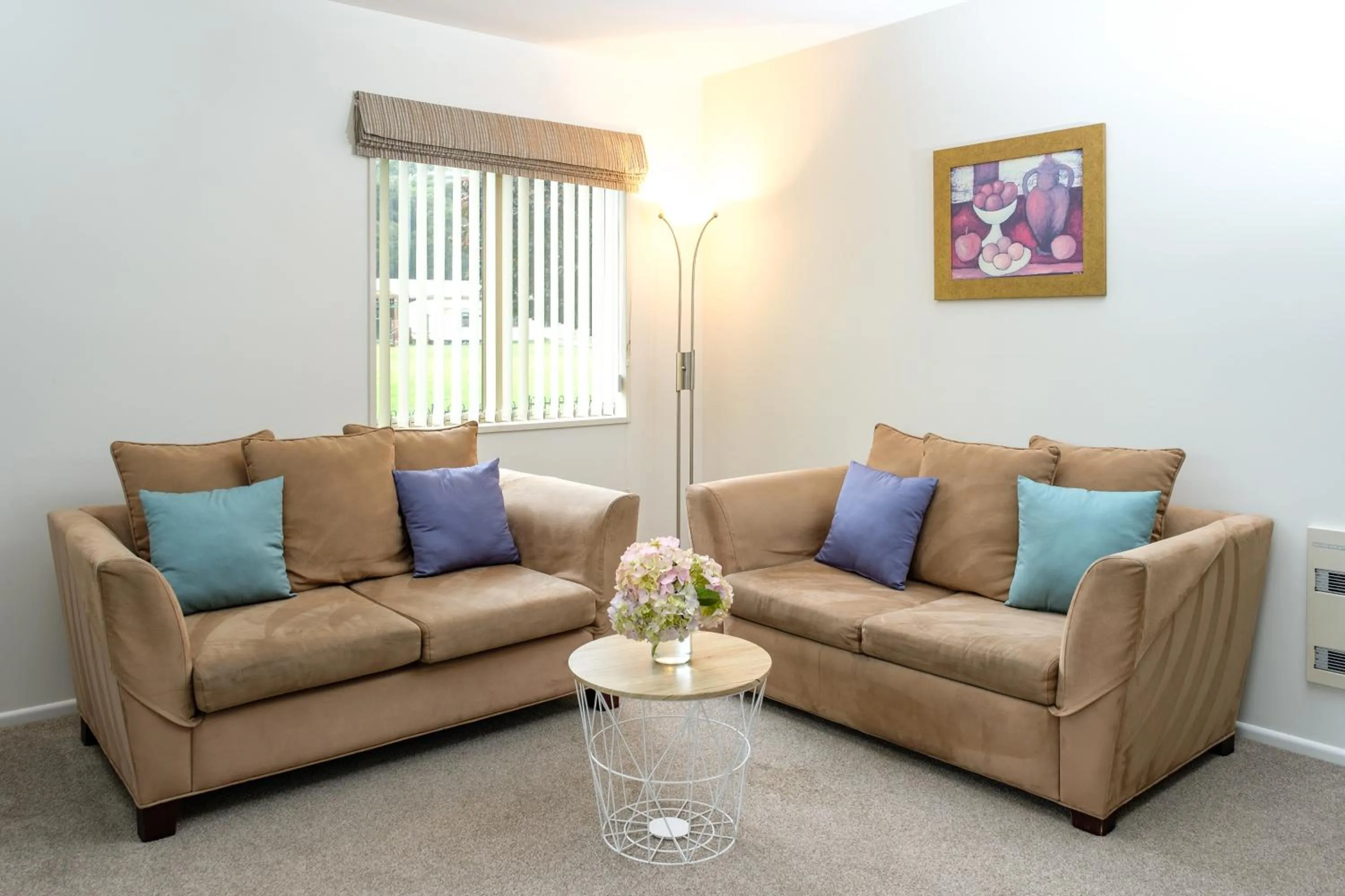 Living room in Tresori Motor Lodge