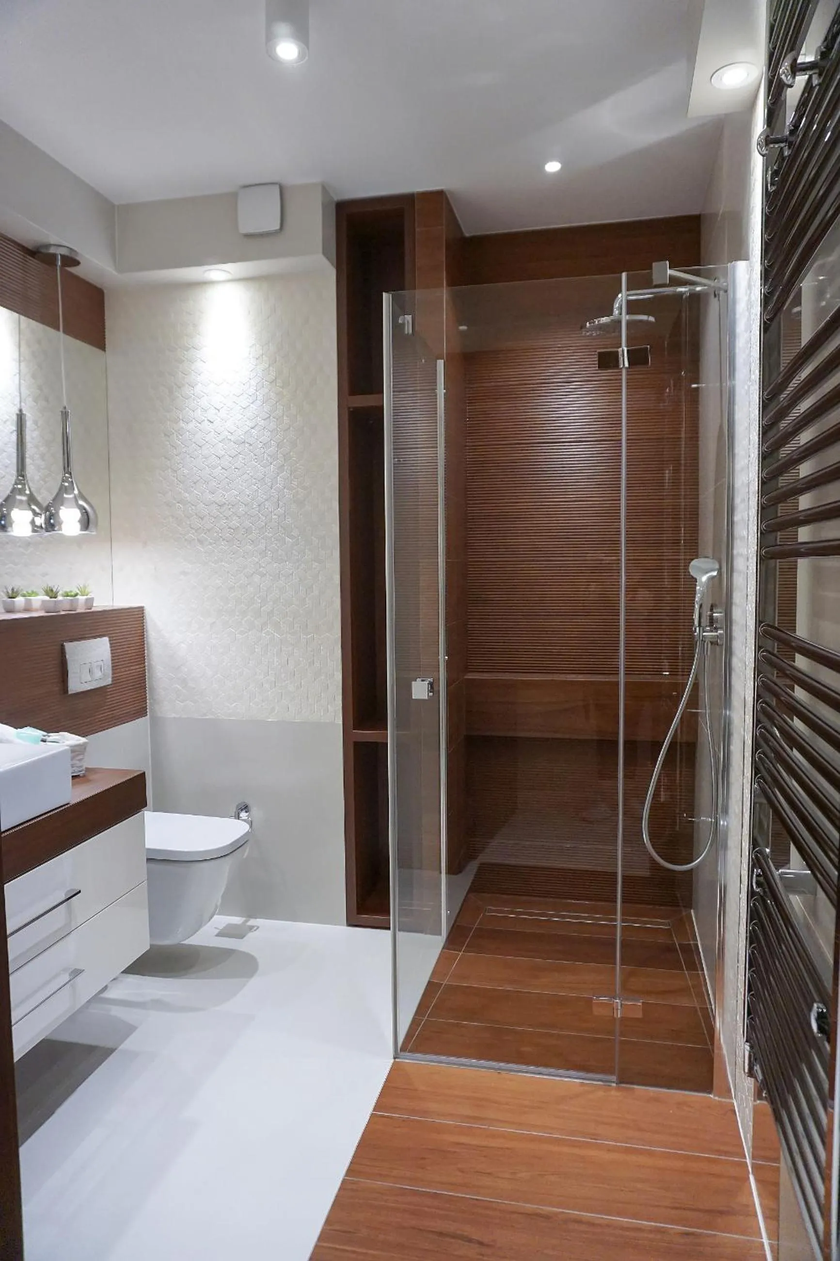 Bathroom in AGA Tenis Apartments by Radwańska