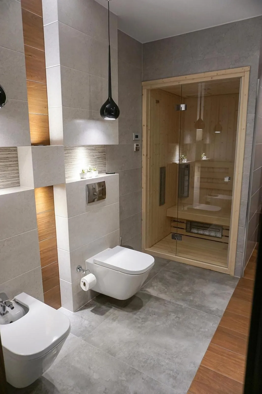 Bathroom in AGA Tenis Apartments by Radwańska