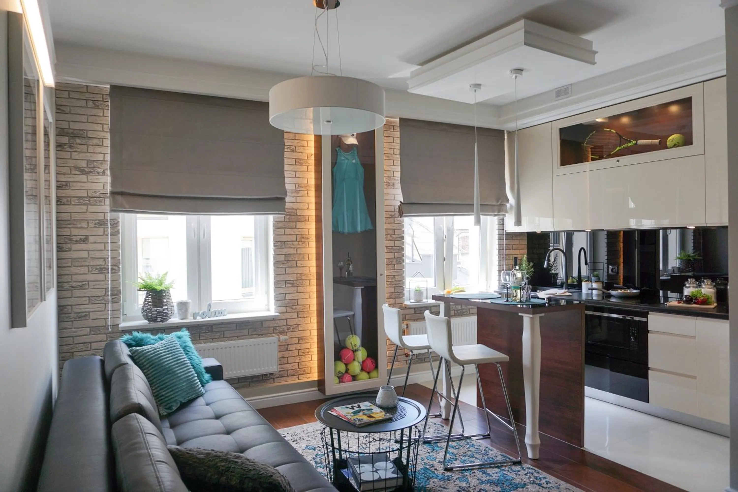 Kitchen or kitchenette in AGA Tenis Apartments by Radwańska