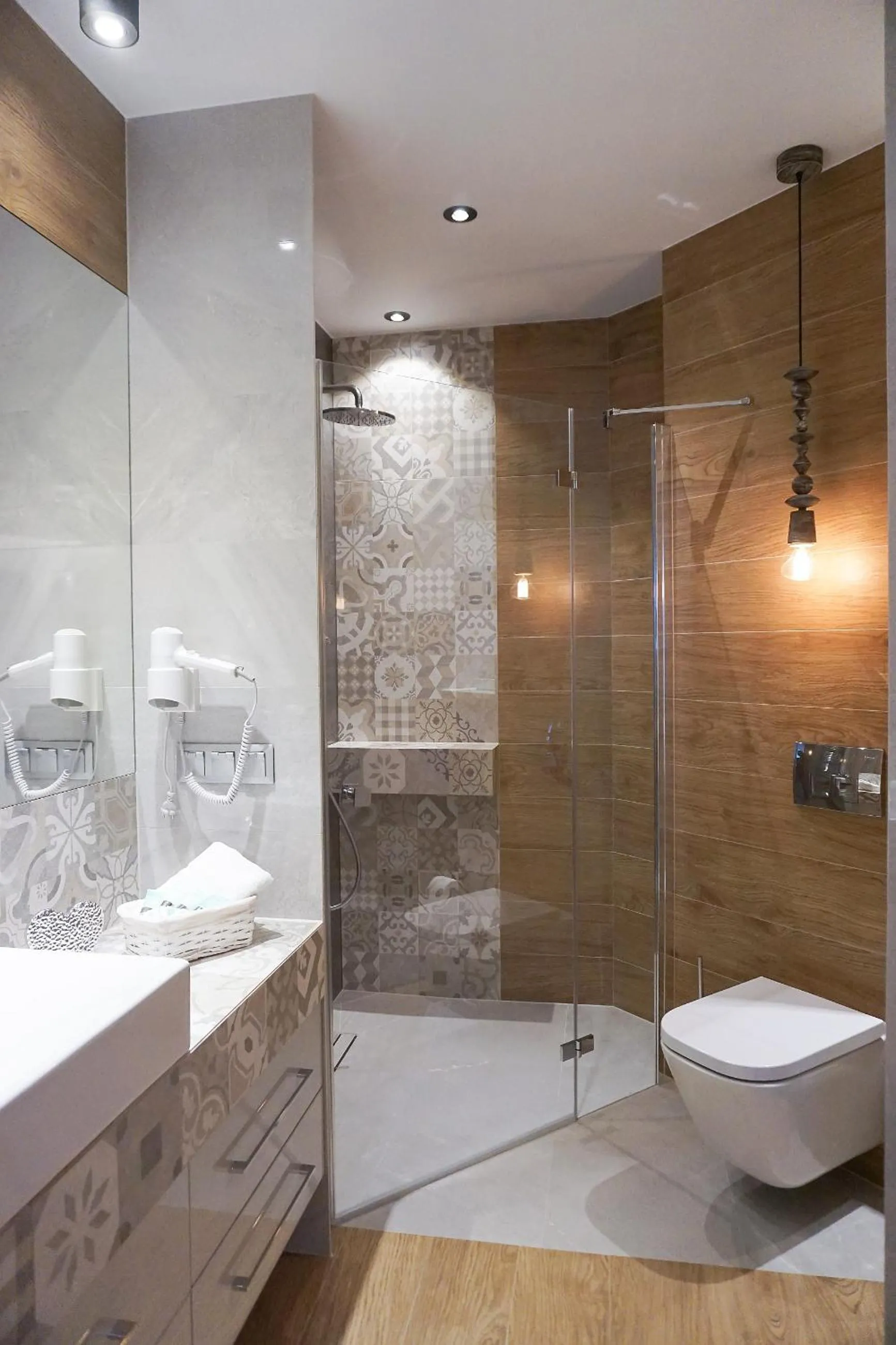 Bathroom in AGA Tenis Apartments by Radwańska