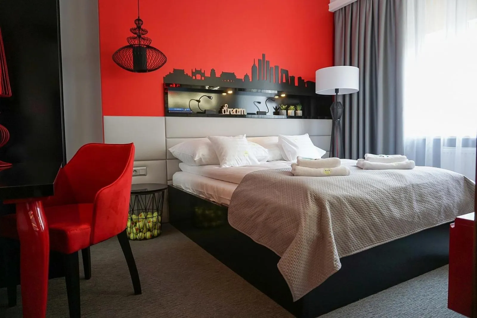 Bedroom, Bed in AGA Tenis Apartments by Radwańska