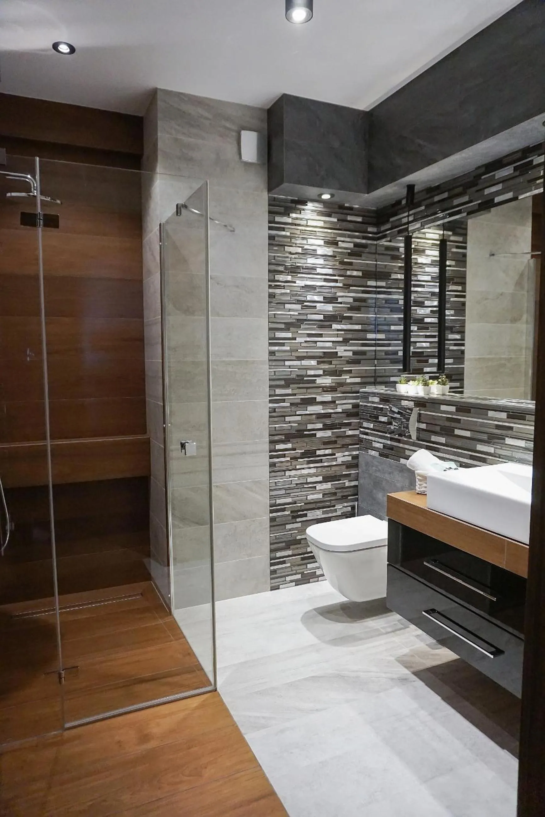 Bathroom in AGA Tenis Apartments by Radwańska