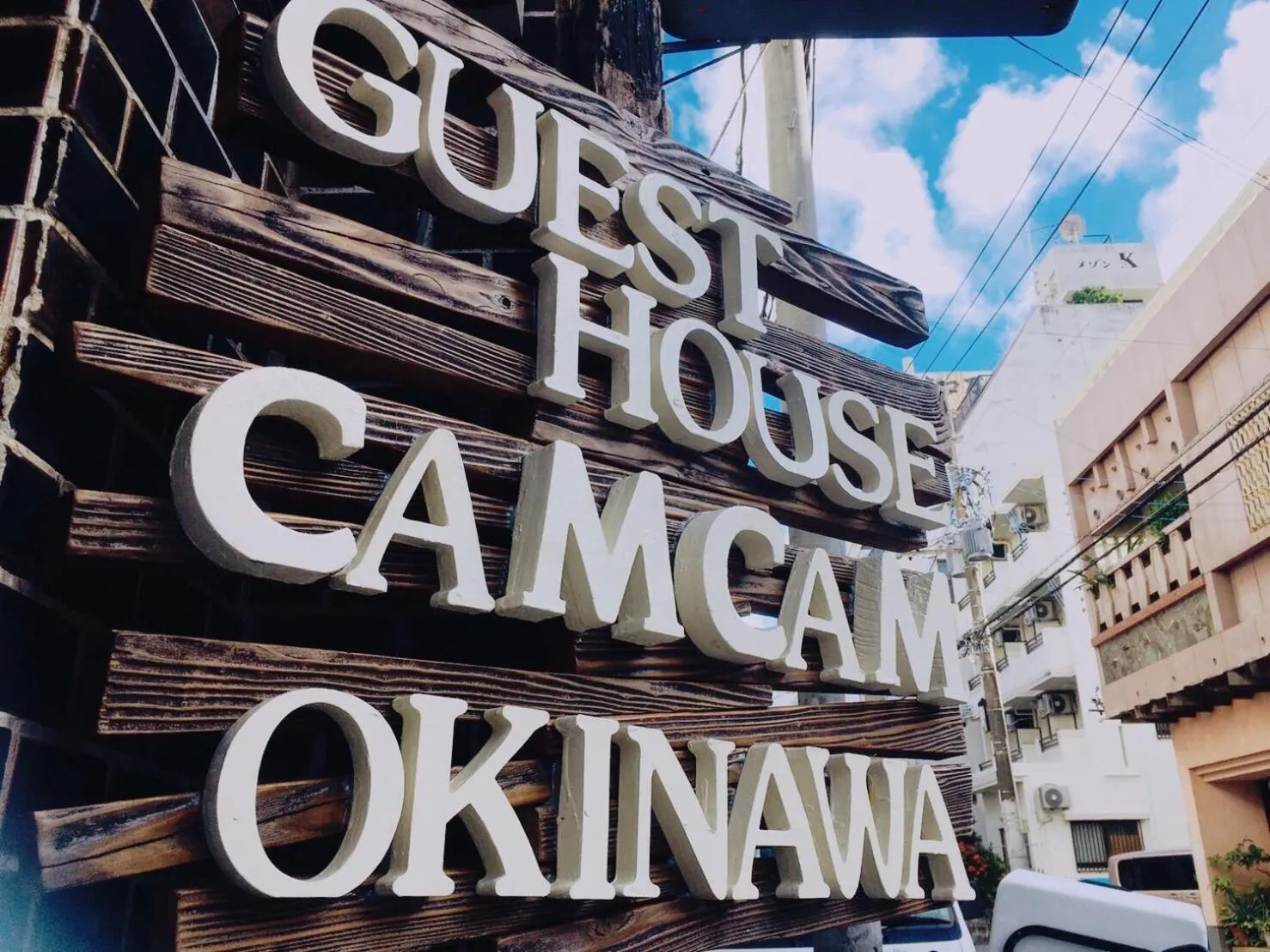 Property logo or sign in Guesthouse Camcam Okinawa