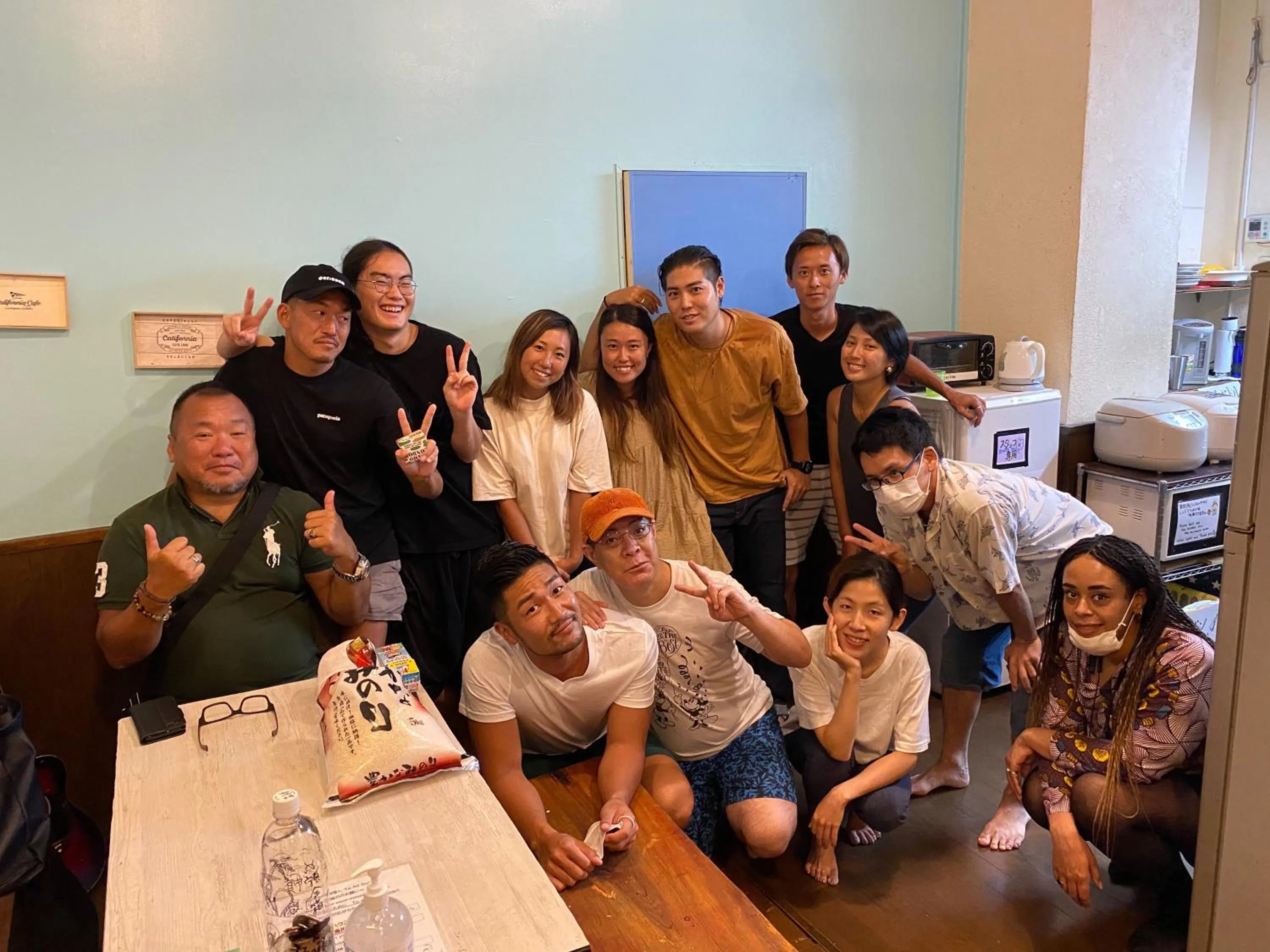 People in Guesthouse Camcam Okinawa